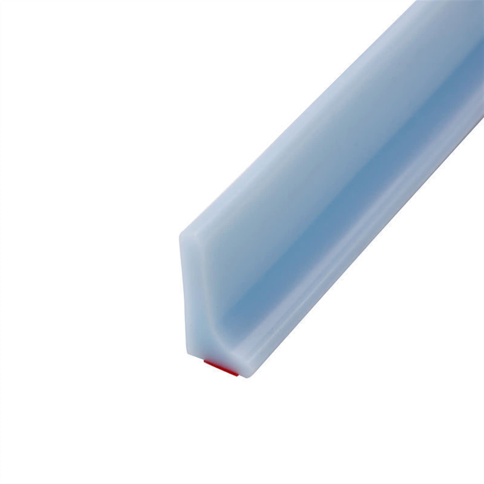 Waterproof Sink Barrier, Kitchen Splash Guard - Bathtub Edge & Shower Corner Water Dam Strip, Countertop Water Stopper for Bathroom - Ideal for Kitchen, Bathroom & Frameless Shower Threshold Protection