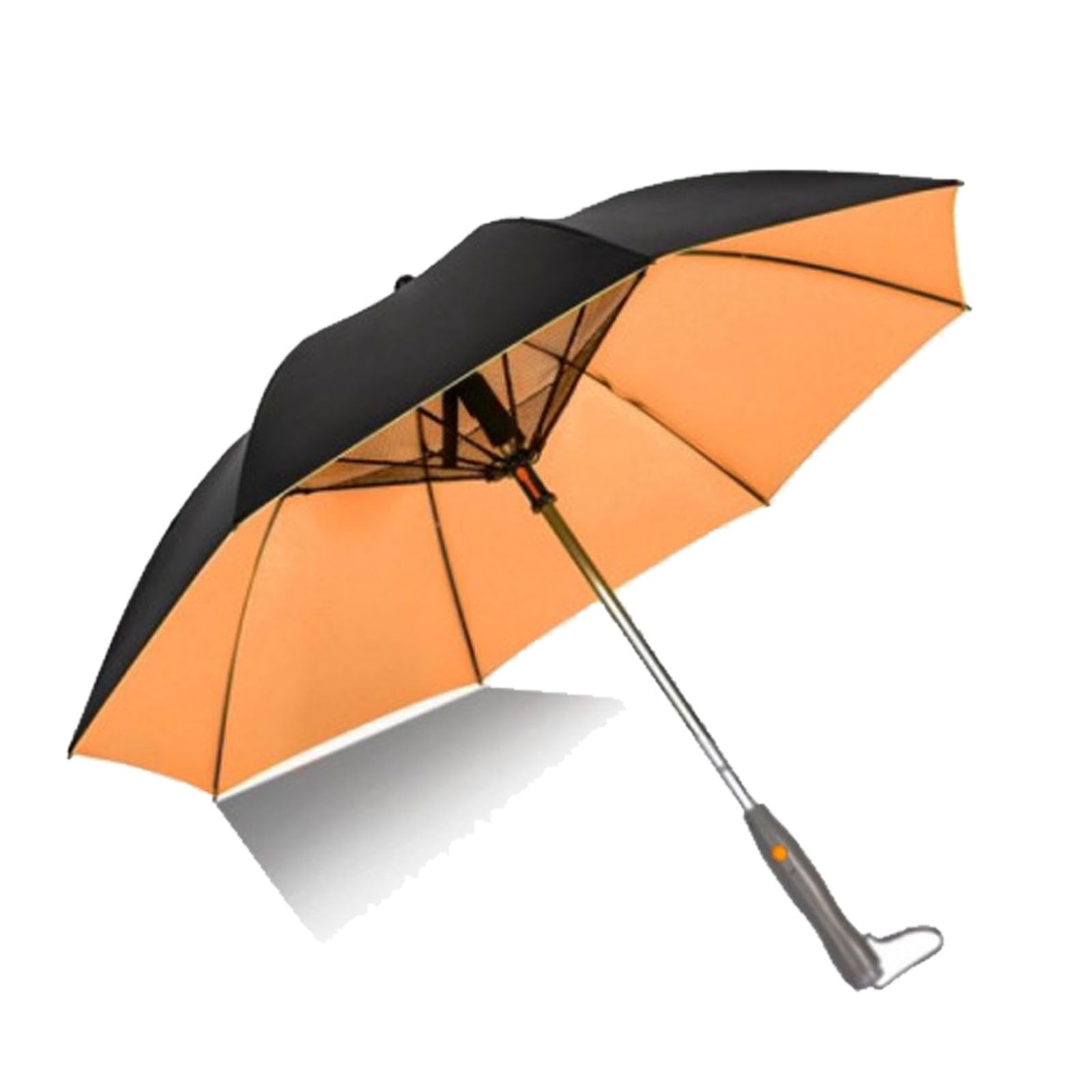3-in-1 USB Rechargeable Cooling Umbrella with Fan & Mist Spray - UV Protection Sun Umbrella for Outdoor Activities, Beach, Hiking & Summer Travel