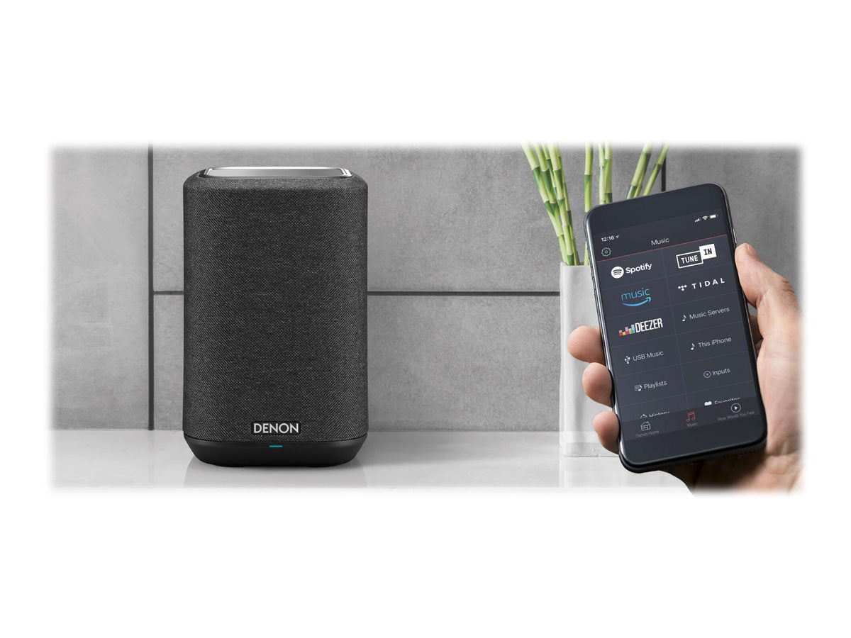Denon Home 150 Wireless Speaker - High-Quality Bluetooth Speaker for Home, Office & Outdoor Use | Premium Sound for Music, Movies & Parties