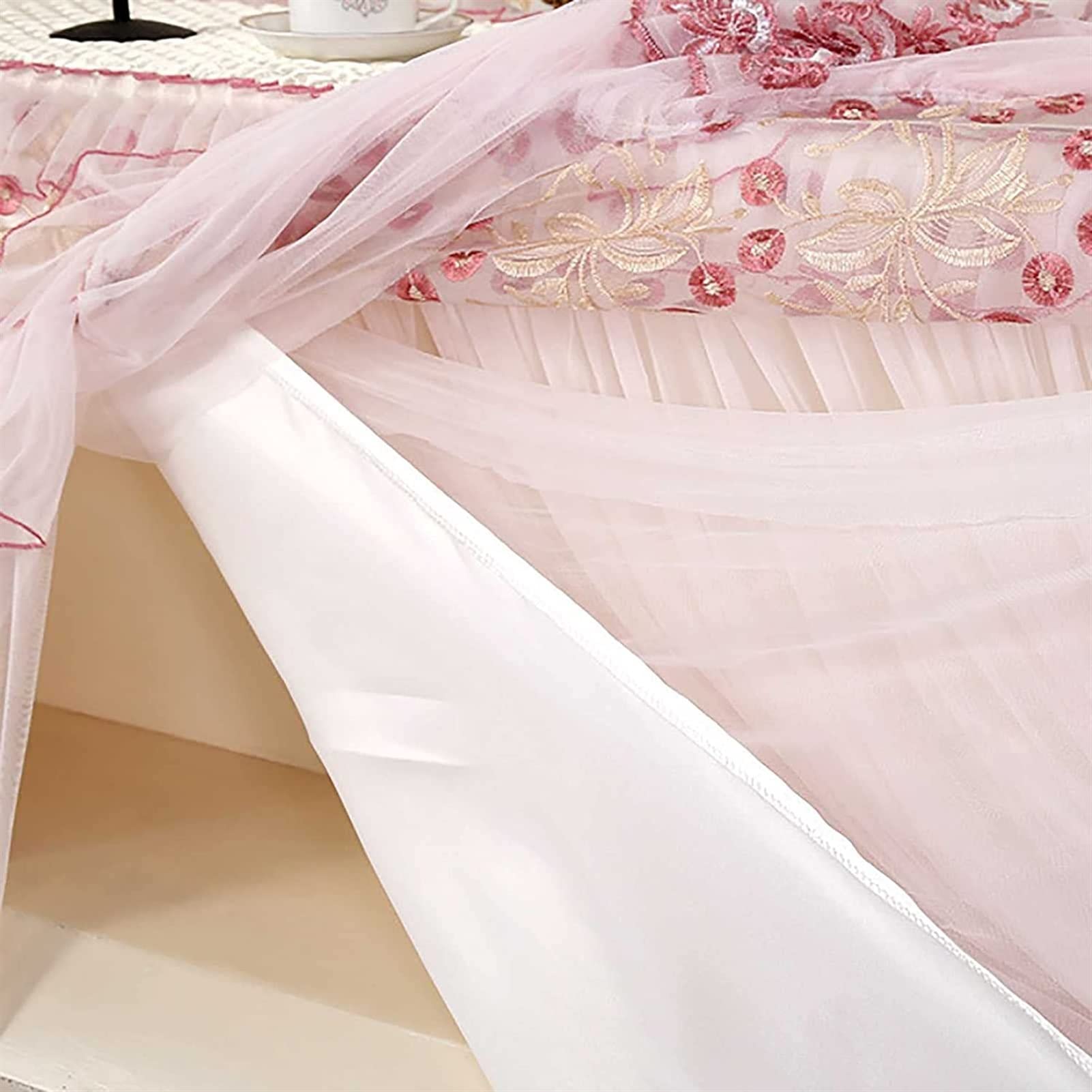 Premium Universal Piano Cover with High-Grade Lace Embroidery - Full Protection for Upright Pianos & Matching Stools (Single/Double Stool Options) - Perfect for Home Decor, Music Studios, and Piano Protection