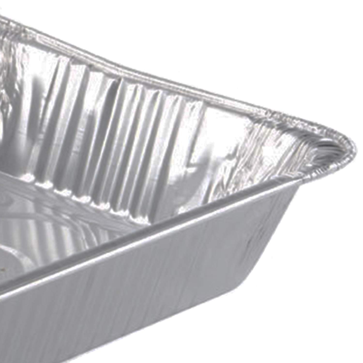 Tiger Chef Aluminum Foil Pans - 60 Pack 18x26 Inch Disposable Freezer & Oven Safe Containers for Takeout, Baking, Cooking, Meal Prep & Food Storage | Perfect for Restaurants, Catering & Home Use
