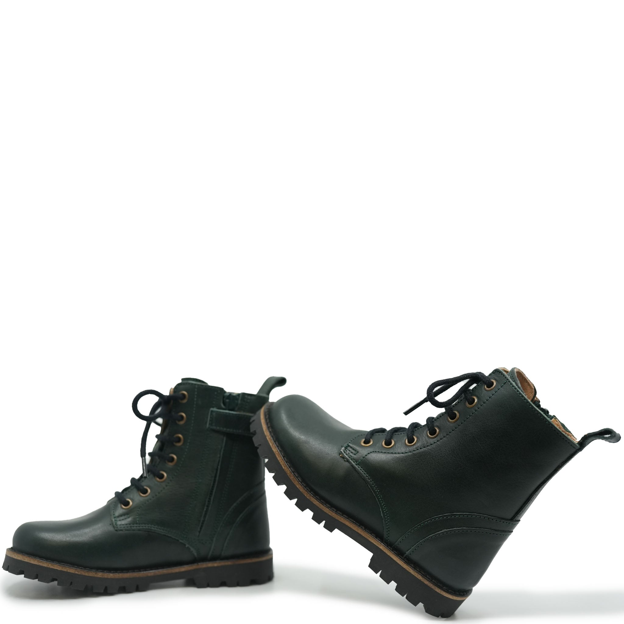 Petit Nord Women's Kale Leather Boots - Stylish & Comfortable Ankle Boots for Fall & Winter Fashion | Perfect for Casual Outfits, Office Wear & Date Nights