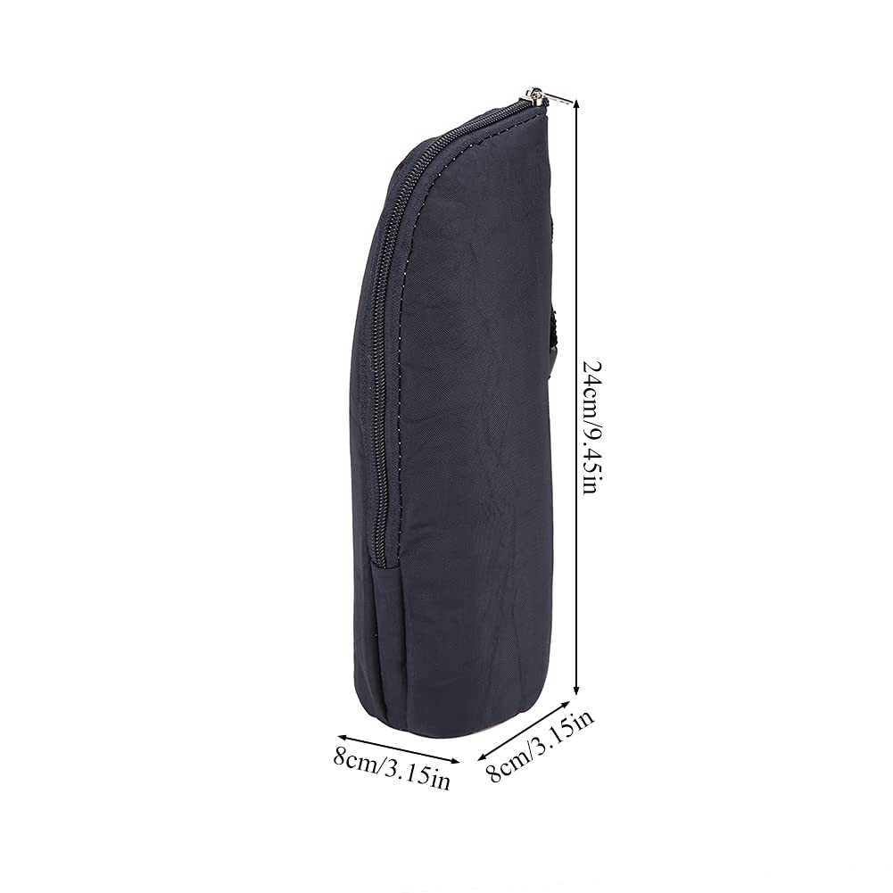 FTVOGUE Insulated Bottle Bags - Thermal Water Bottle Holder & Warmer for Baby Feeding, Stroller Hanging Carrier (3.15 x 3.15 x 9.45 inches) - Perfect for Travel, Picnics & Keeping Drinks Warm On-The-Go