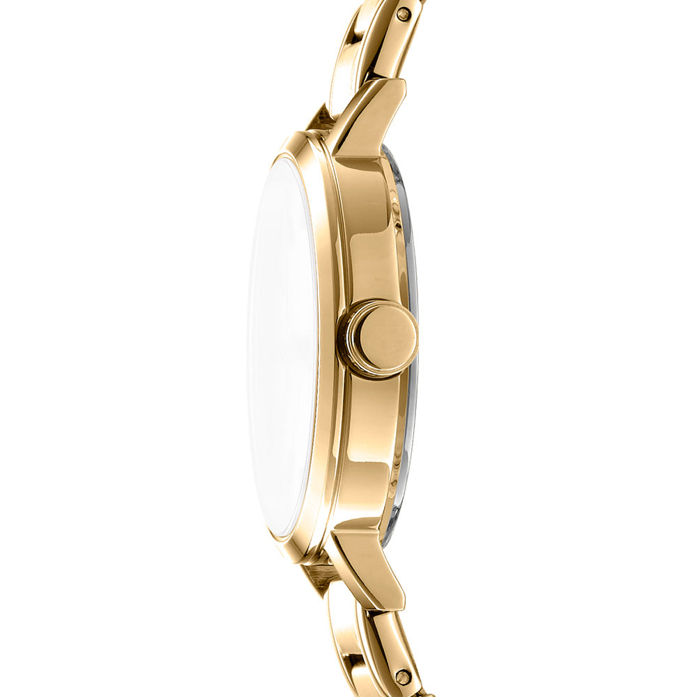 DKNY Soho Glitz DK1L038M0055 Women's Watch - Elegant Stainless Steel Bracelet, Crystal Accents for Business & Evening Wear
