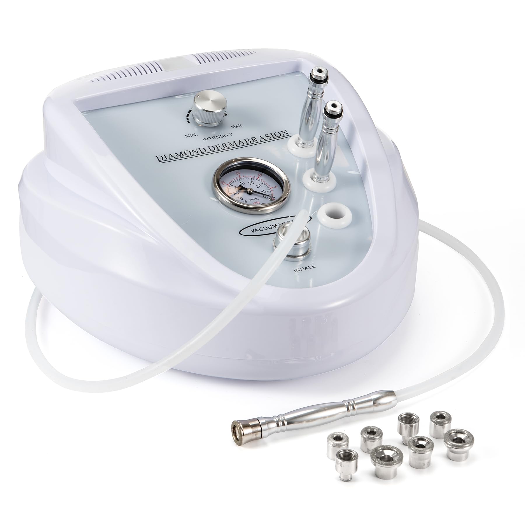 Professional Microdermabrasion Machine Kit with Diamond Tips Wands - At-Home Facial Exfoliation for Smooth, Glowing Skin | Perfect for Anti-Aging, Acne Treatment & Skin Rejuvenation