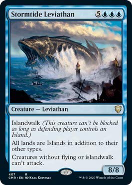 Stormtide Leviathan - Exclusive Theme Deck for Magic: The Gathering | Perfect for Commander & Modern MTG Gameplay