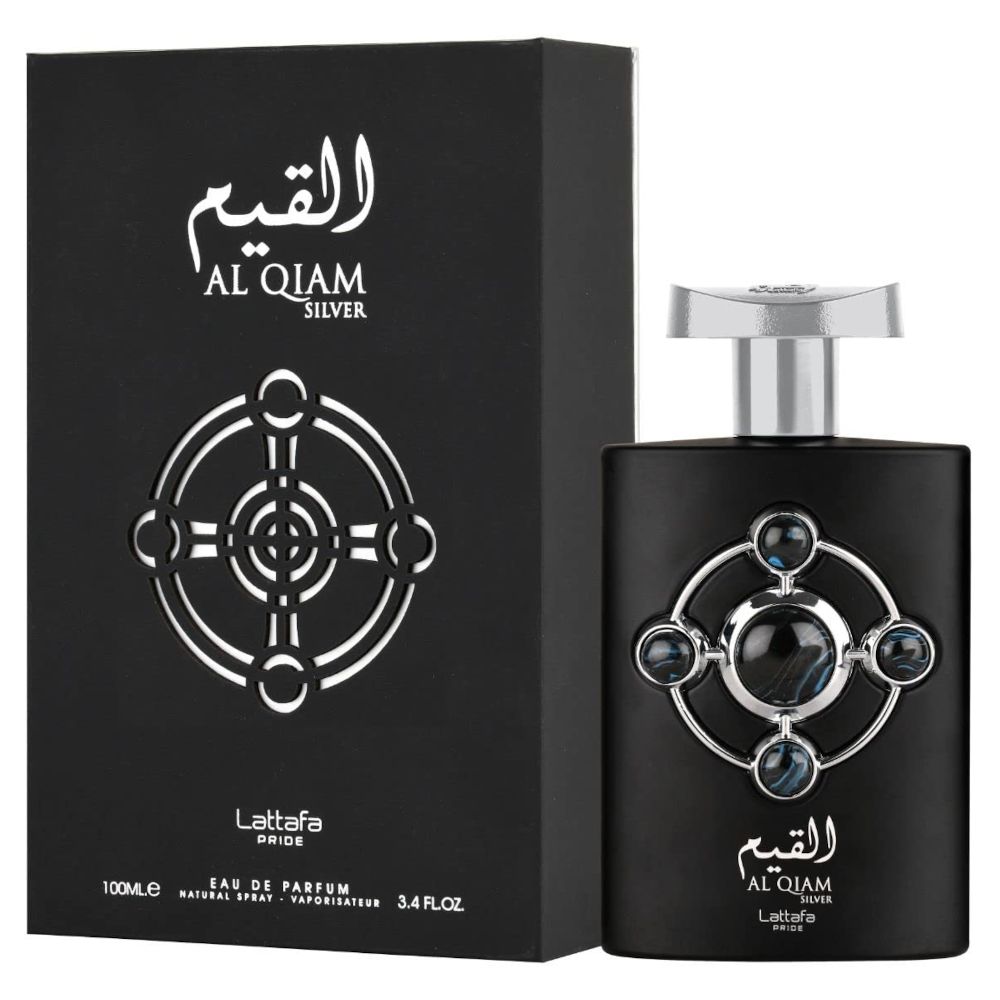 Lattafa Pride Alqiam Silver EDP Perfume for Women - 100ml Long-Lasting Fragrance for Evening Wear & Special Occasions