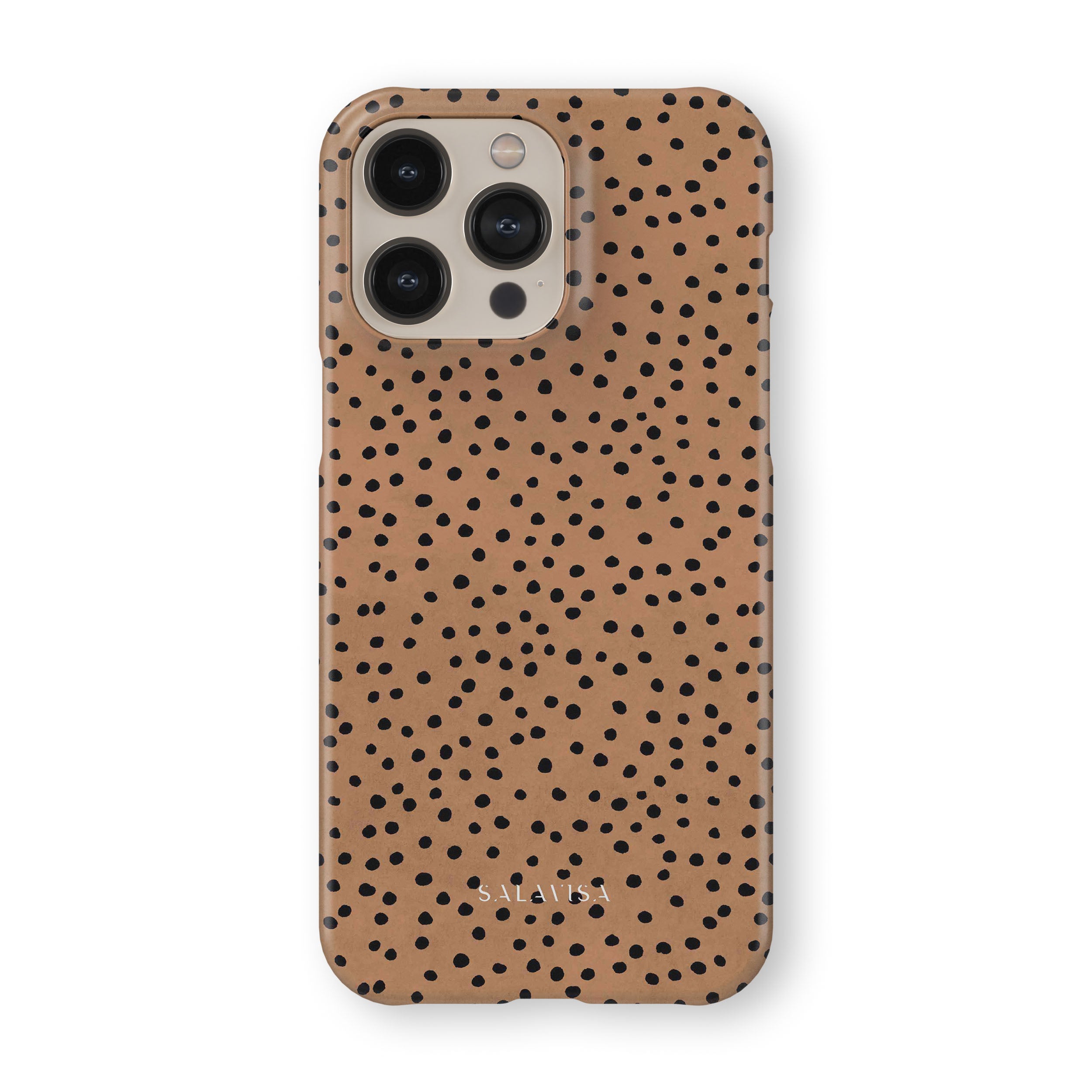 Stylish Orange Polka Dot Phone Case - Trendy Protective Cover for iPhone & Samsung - Perfect for Everyday Use, Travel & Fashion Accessories