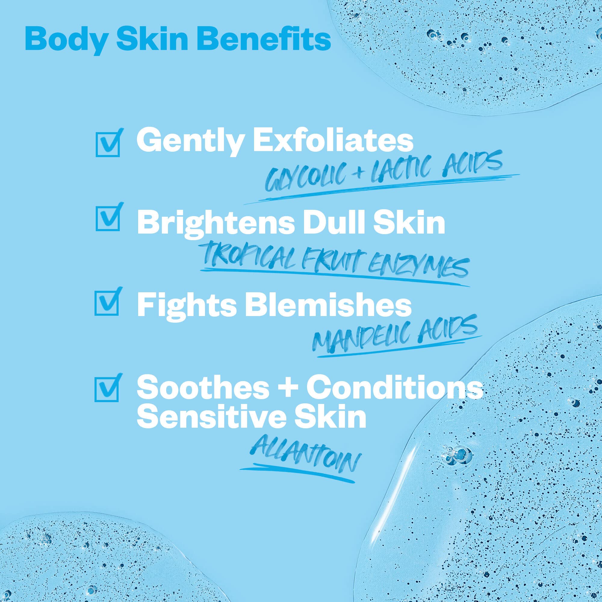 Kosas Kosasport Good Body Skin Body Wash - AHA & Enzyme Exfoliating Cleanser for Smooth & Glowing Skin | Gentle Daily Shower Gel for Dry, Sensitive & Acne-Prone Skin | Perfect for Post-Workout & Nighttime Skincare Routine