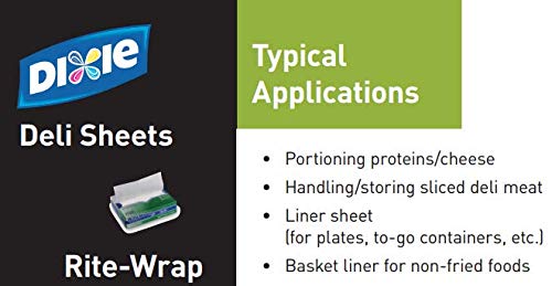 Georgia-Pacific Dixie Rite-Wrap White Deli Paper - 15