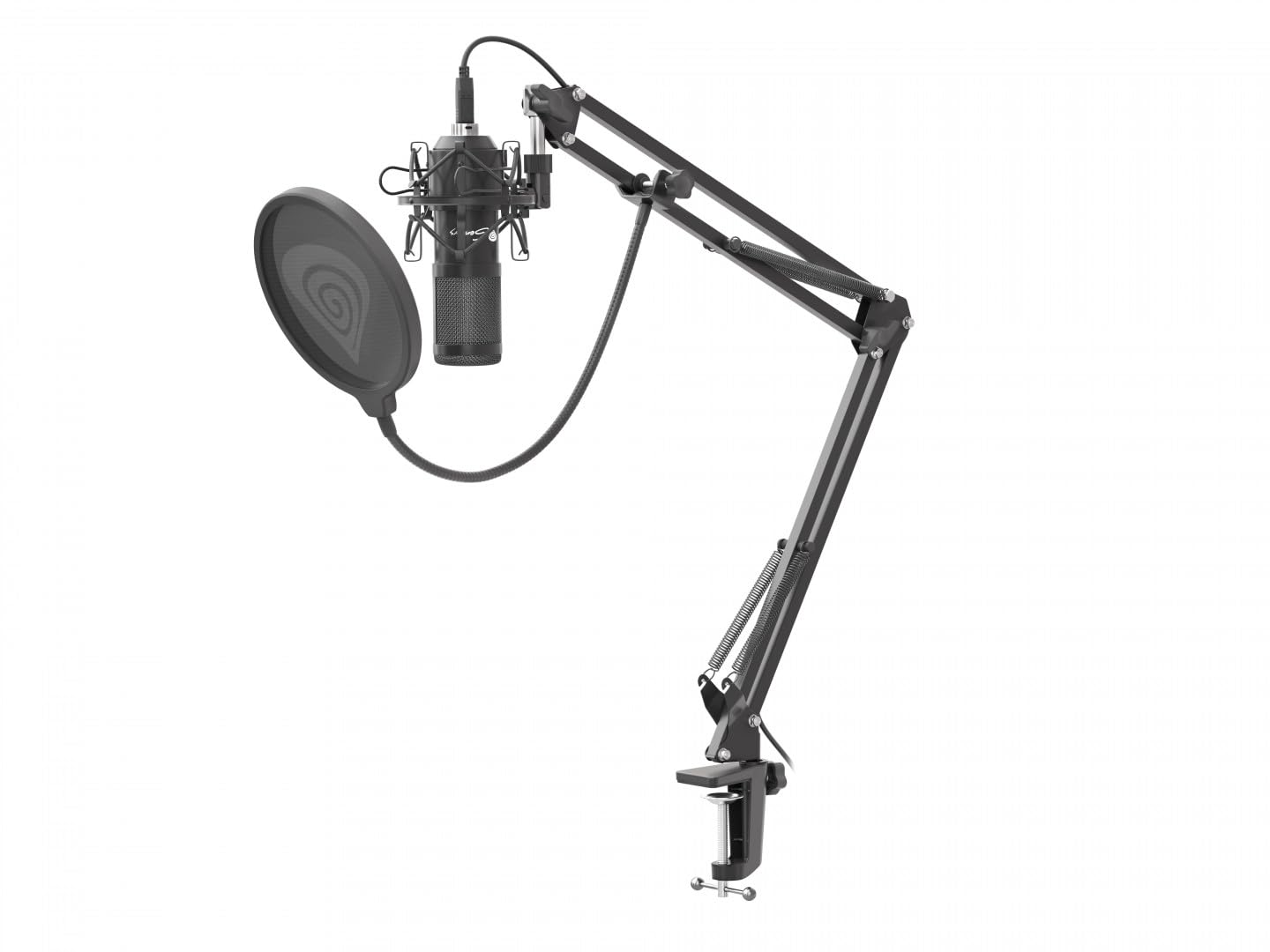 Genesis Radium 400 USB Condenser Microphone - Professional Cardioid Studio Mic for Gaming, Streaming, Podcasting & Voice Recording - Perfect for Twitch, YouTube & Home Studio Setup