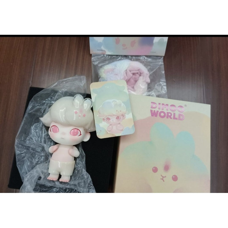 DIMOO Colorful Marshmallow Special Limited Edition Collectible Figure - Cute Anime Character Decoration for Desk, Shelf & Home Decor