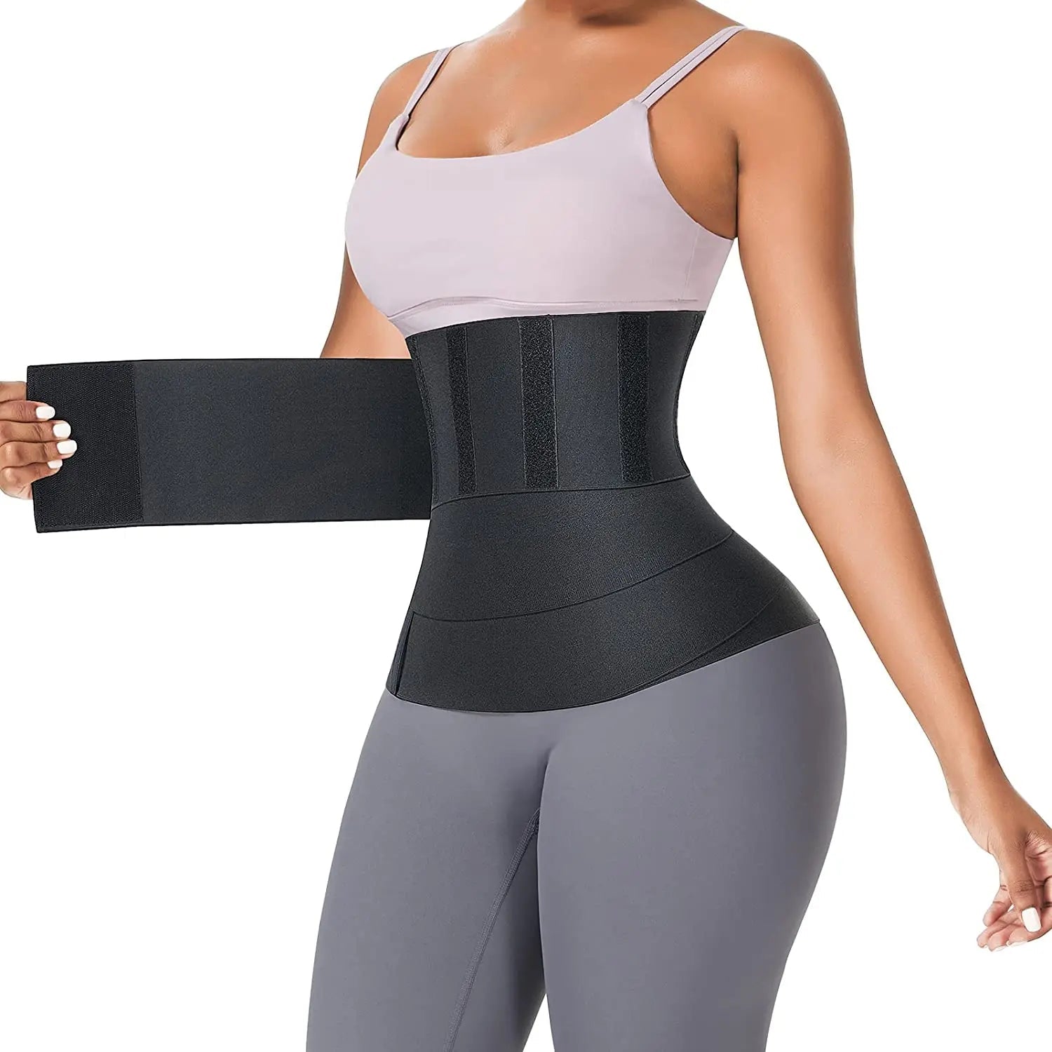 Laila Waist Trainer for Women - Tummy Control Slimming Belt for Weight Loss & Body Shaping - Perfect for Workouts, Postpartum Recovery & Everyday Wear