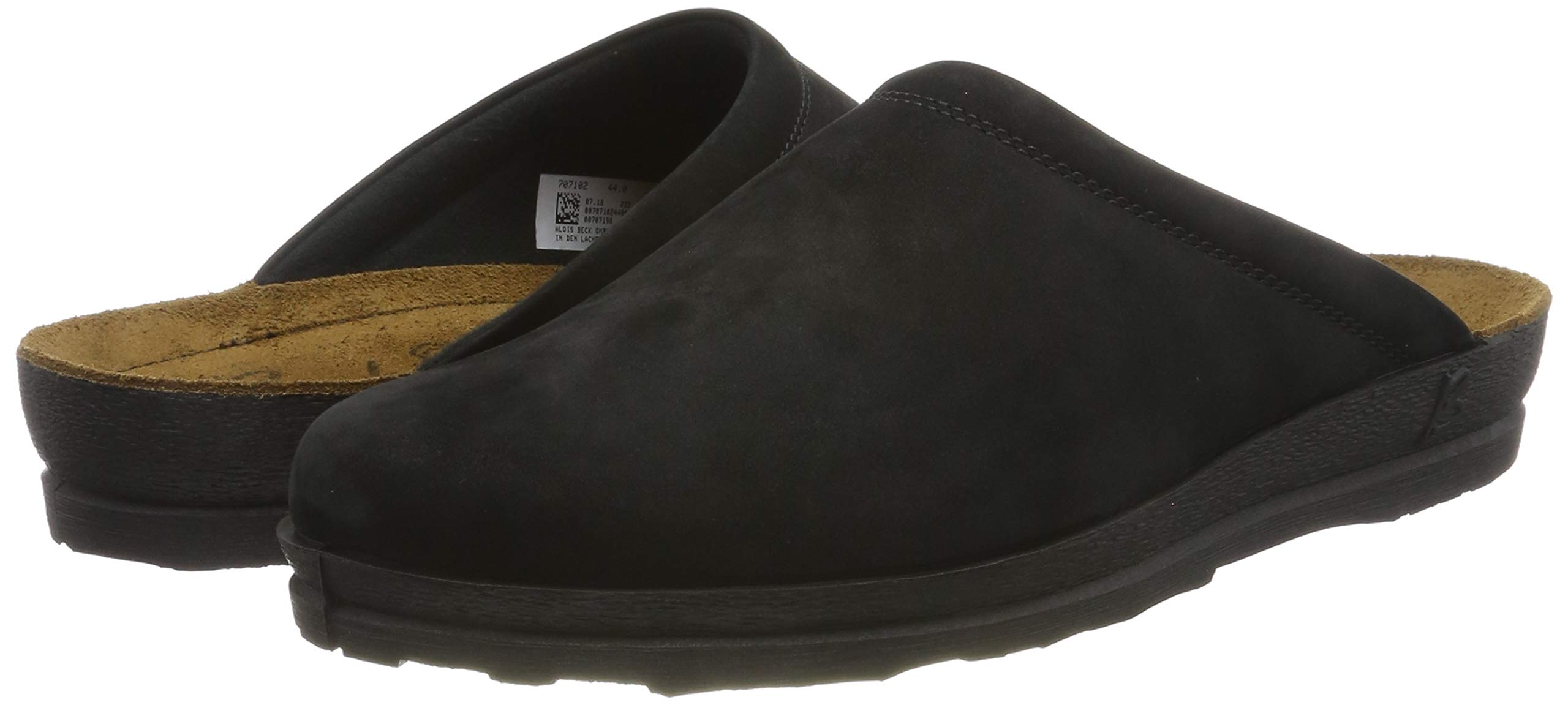 Beck Men's Mules - Comfortable Slip-On Shoes for Casual Wear, Indoor & Outdoor Use - Perfect for Home, Office, and Travel