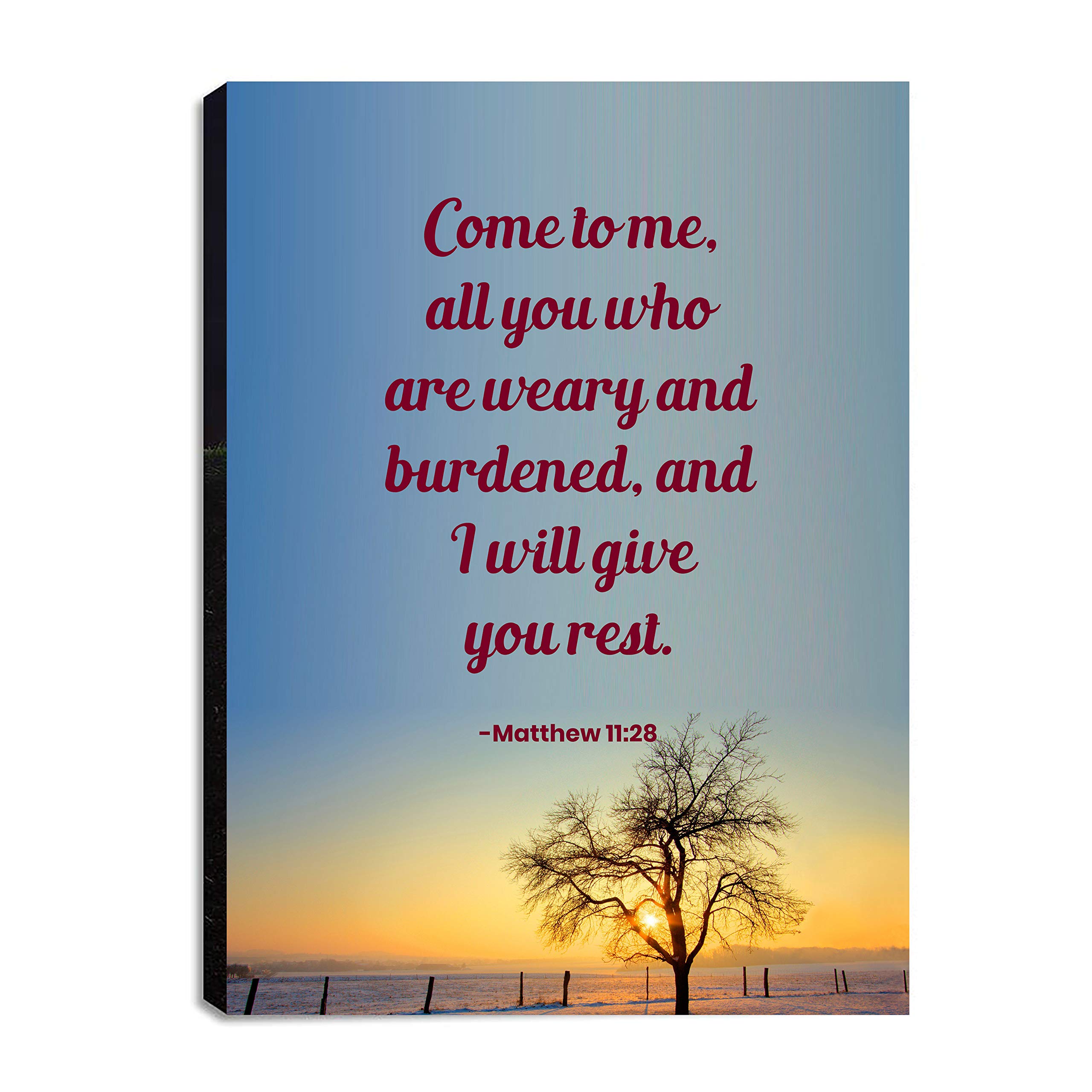 30x40in Christian Canvas Wall Art with Bible Verses & Prayers - Inspirational Scripture Home Decor for Living Room, Bedroom & Kitchen - Ready to Hang Religious Wall Art for Faith-Based Interior Design