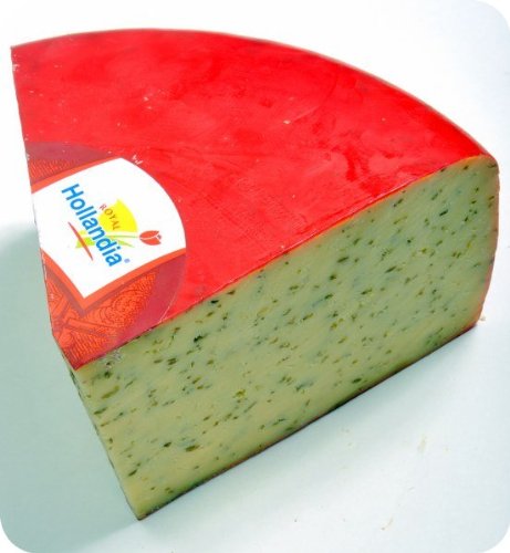 Premium Leyden Cheese - 8 oz Dutch Aged Cheese with Cumin & Caraway - Perfect for Sandwiches, Charcuterie Boards & Gourmet Cooking