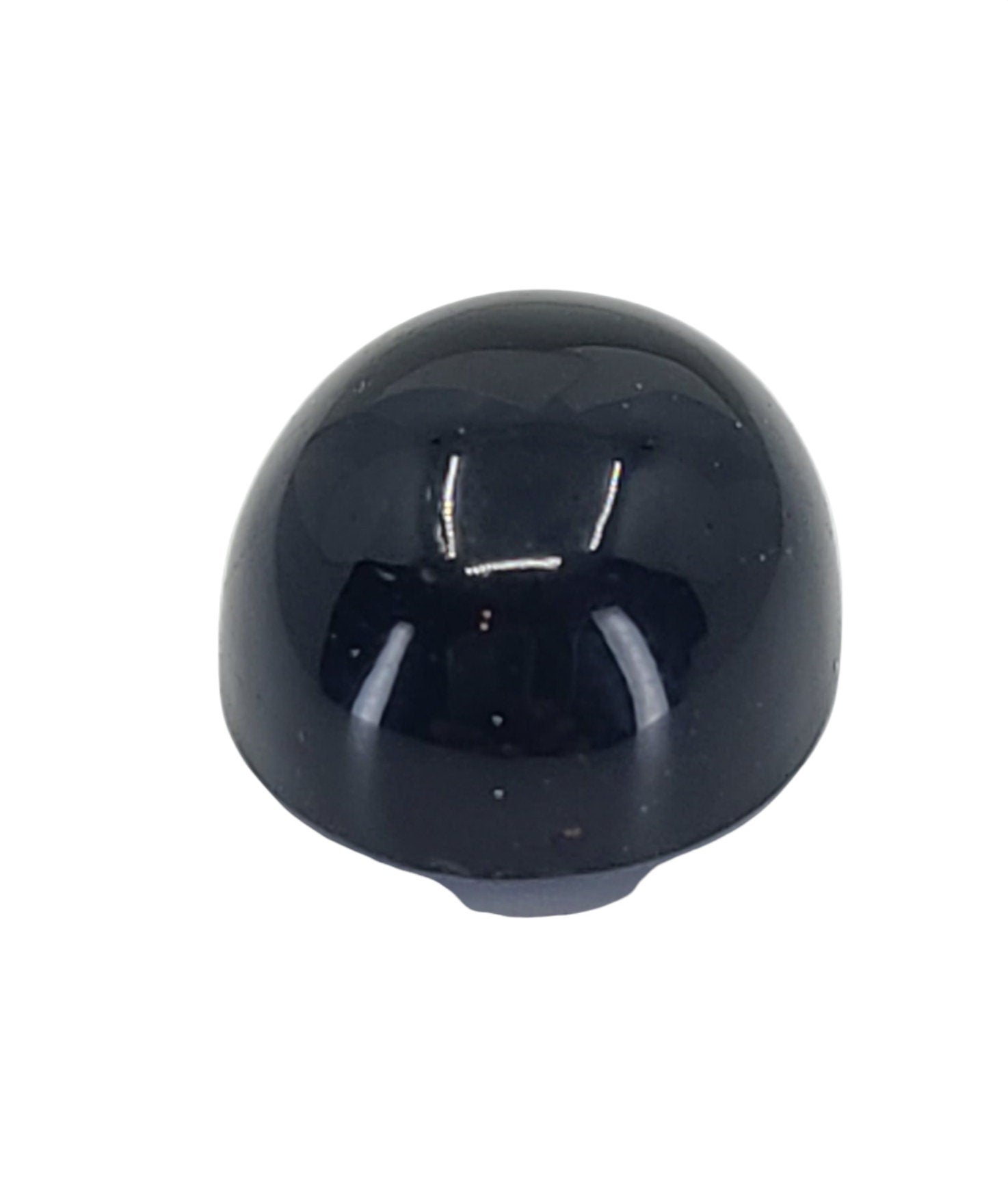 5.025ct Natural Medium Dark Blue Sapphire Cabochon - 11x9mm Oval Cut, Top Quality Gemstone for Jewelry Making & Engagement Rings