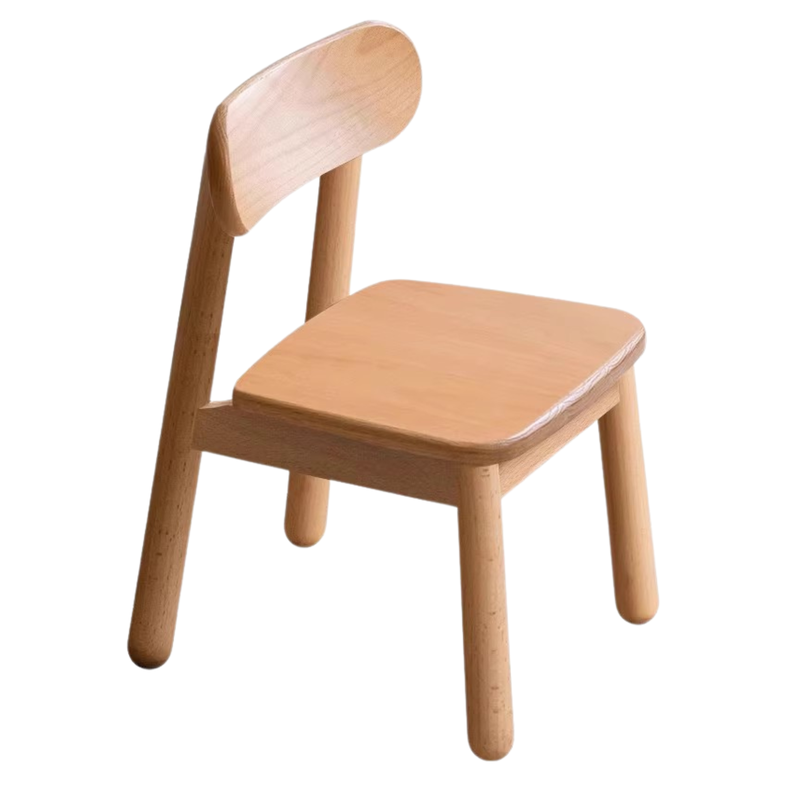 Premium Solid Oak & Beech Wood Kids Small Chair - Durable & Safe for Toddlers - Perfect for Playrooms, Bedrooms & Classrooms