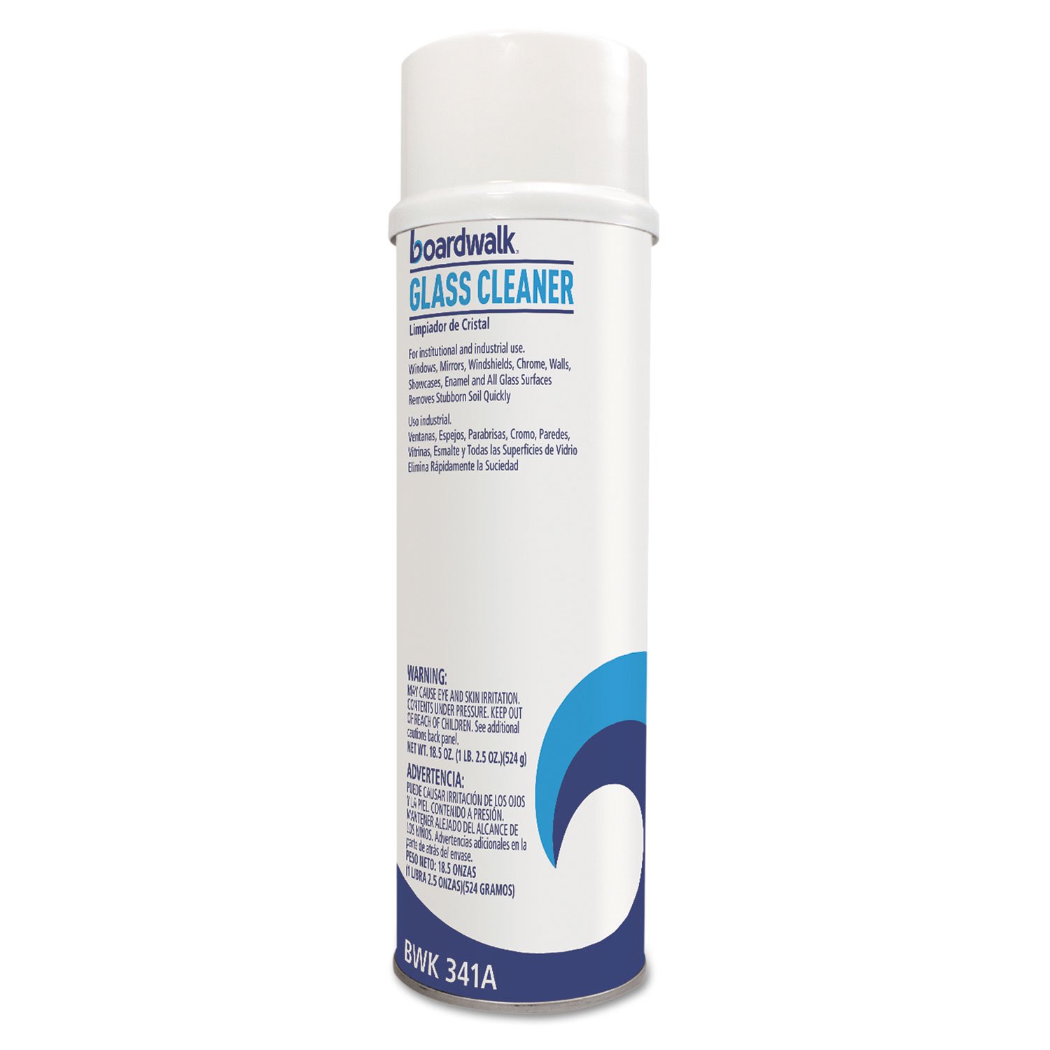 BWK341ACT Premium Glass Cleaner Spray - Streak-Free, Ammonia-Free Formula for Windows, Mirrors & Screens - Perfect for Home, Office & Car Cleaning