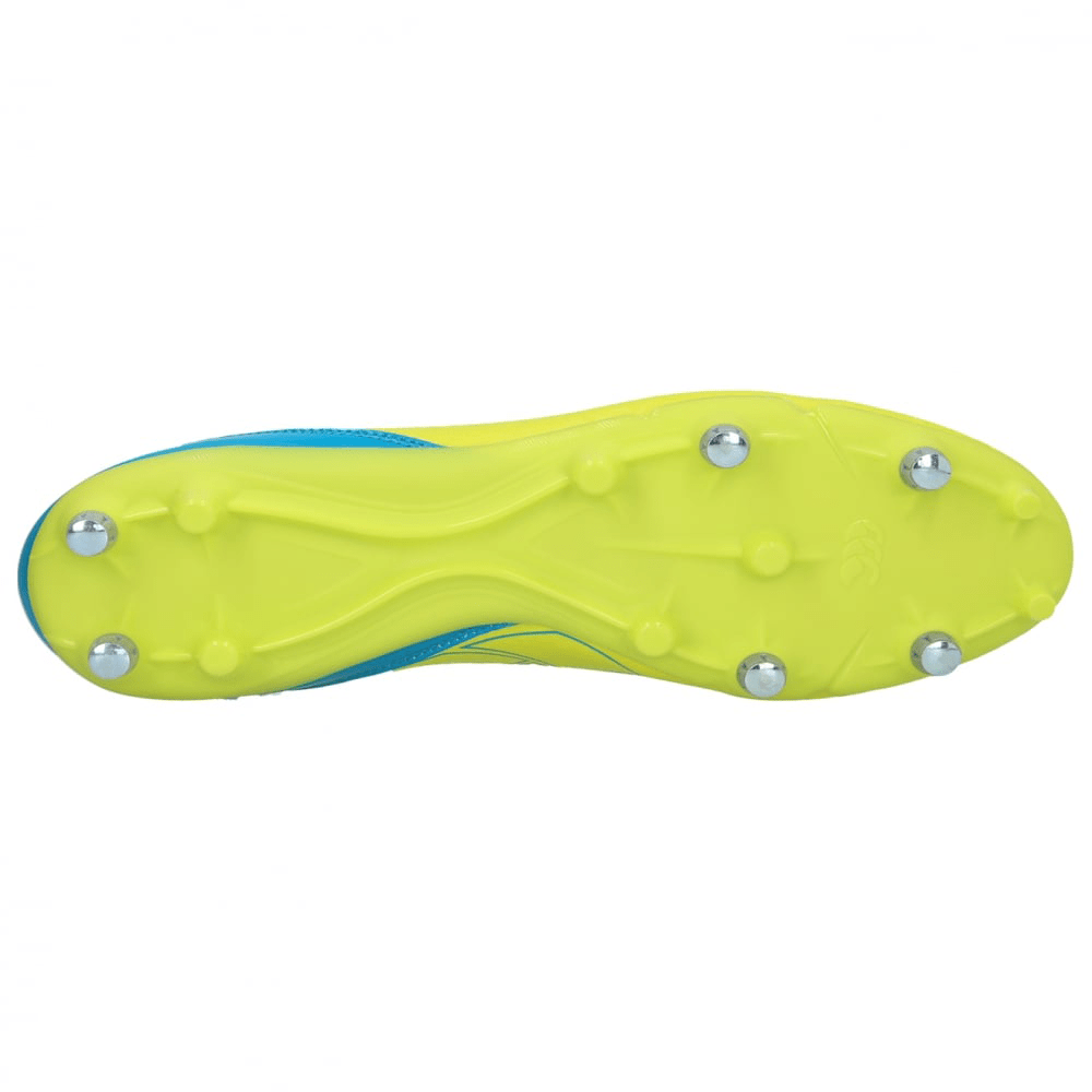 CCC Speed 2.0 Soft Ground Rugby Boots - Lightweight Football Cleats for Men | Sulfur Spring Color | Perfect for Wet Field Conditions & Competitive Matches