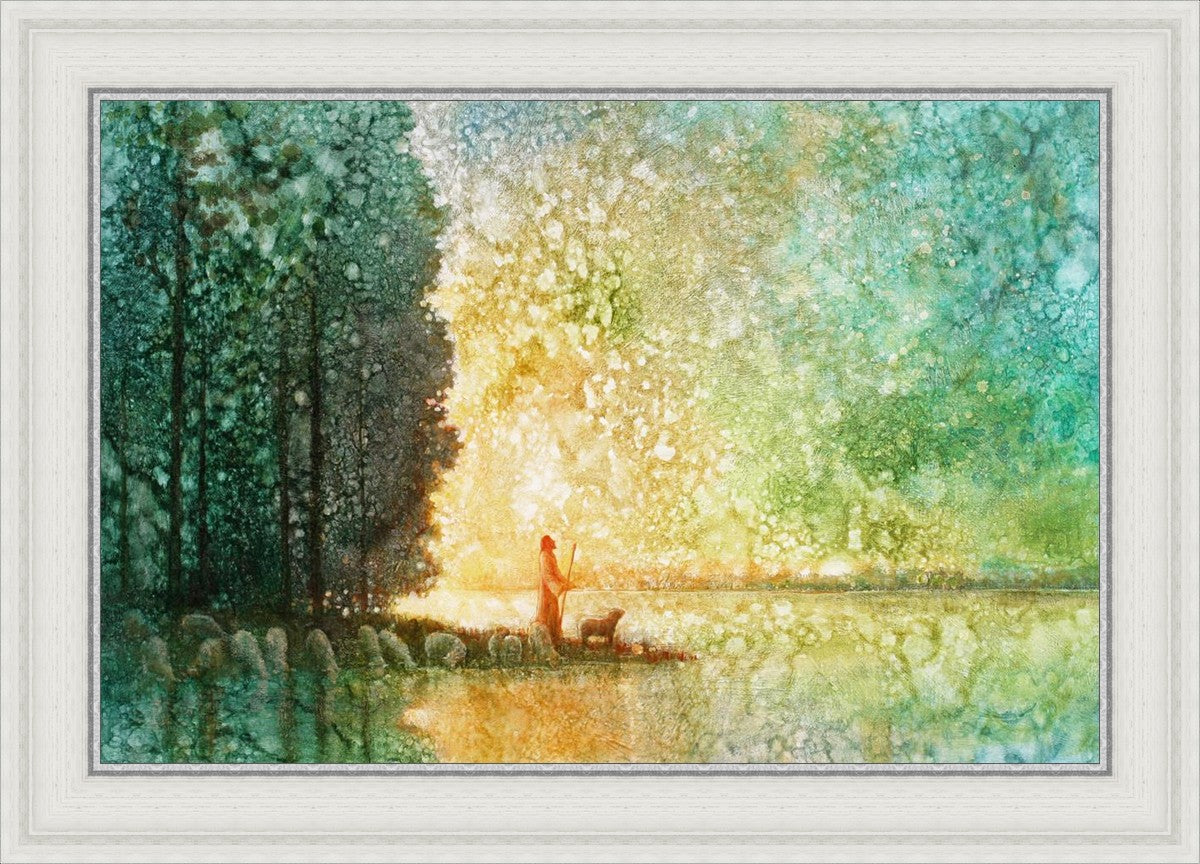Beside Quiet Waters - Premium Home Decor for Relaxing Spaces | Perfect for Living Rooms, Bedrooms & Meditation Areas