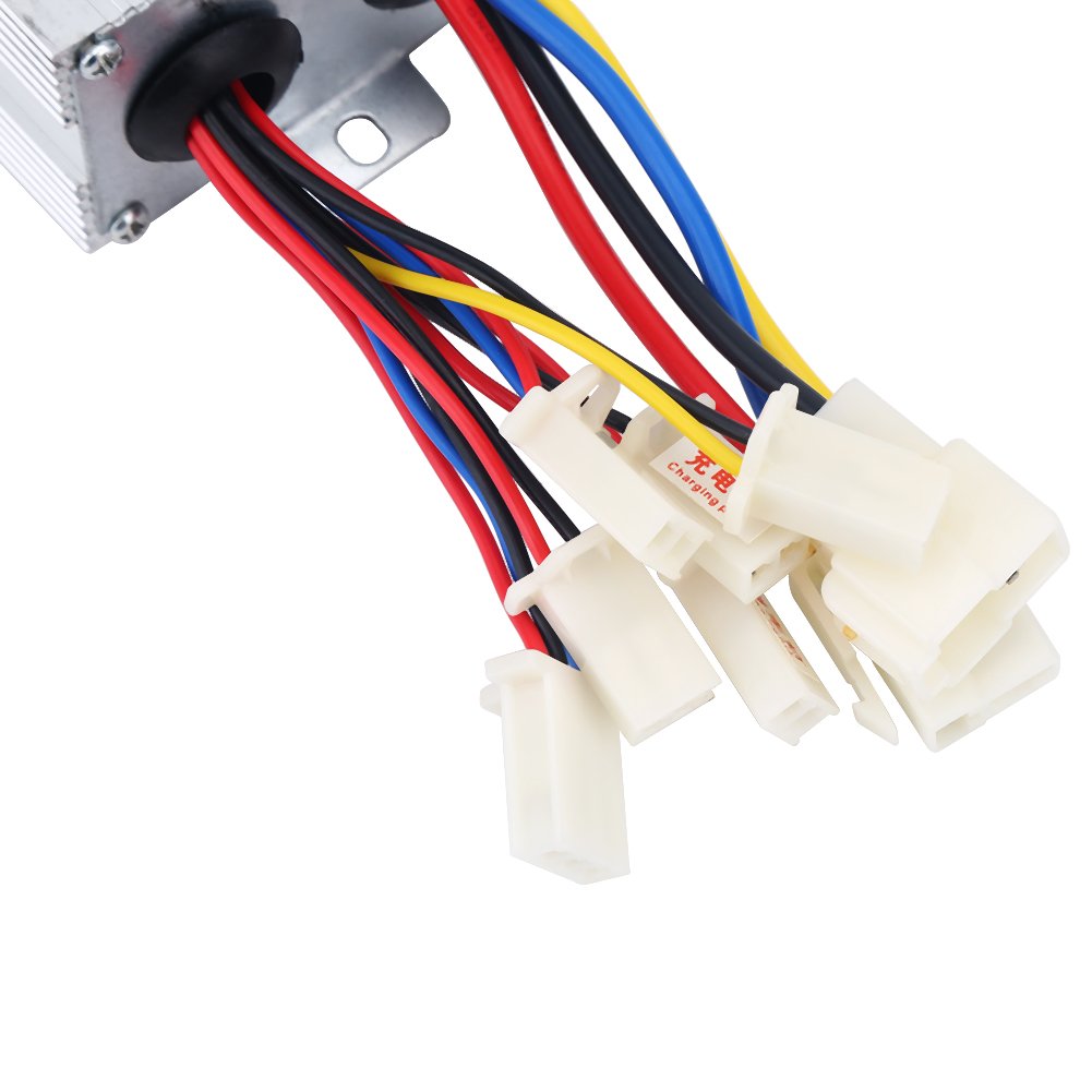 Alomejor 48V 500W Brushed DC Motor Speed Controller - Compatible with Electric Bikes, Scooters, and DIY Projects | Perfect for Speed Regulation and Power Control