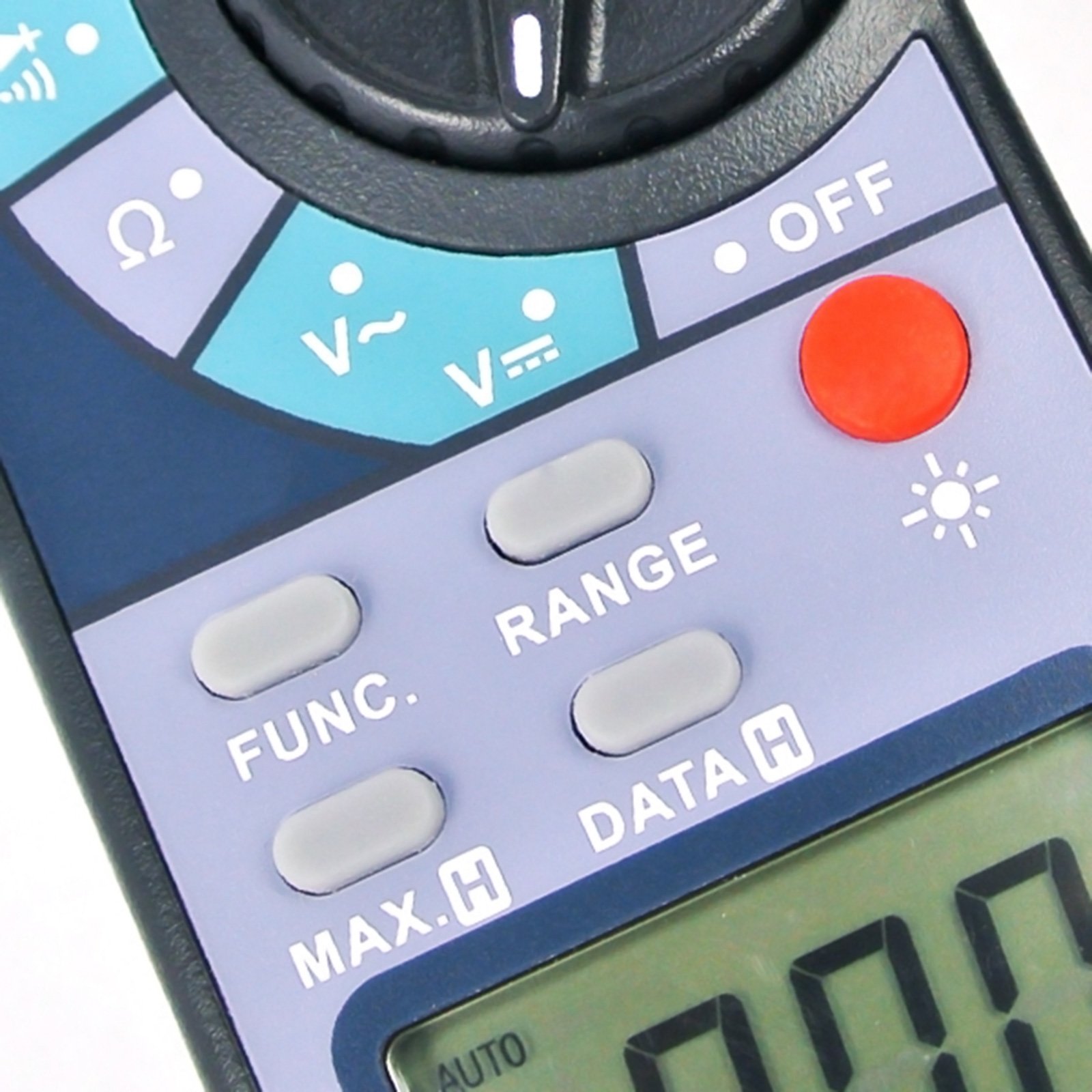 Digital Clamp Meter - AC/DC Current Voltage Tester with Audible Continuity & Resistance Measurement - Perfect for Electricians, HVAC Technicians & DIY Home Electrical Projects