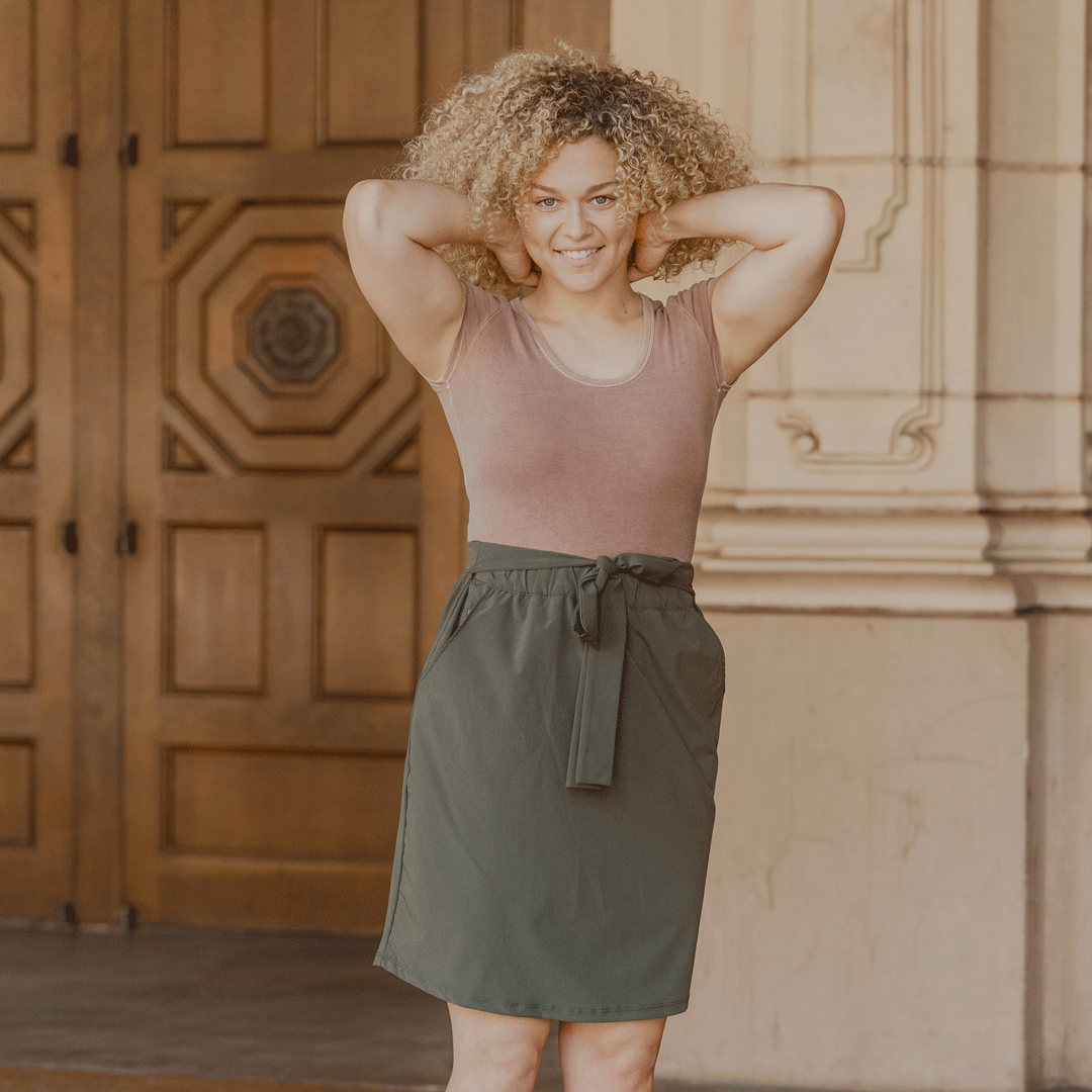 Stylish Waist Tie Travel Skirt for Women - Comfortable & Versatile Wrap Skirt for Vacation, Beach, and Everyday Wear