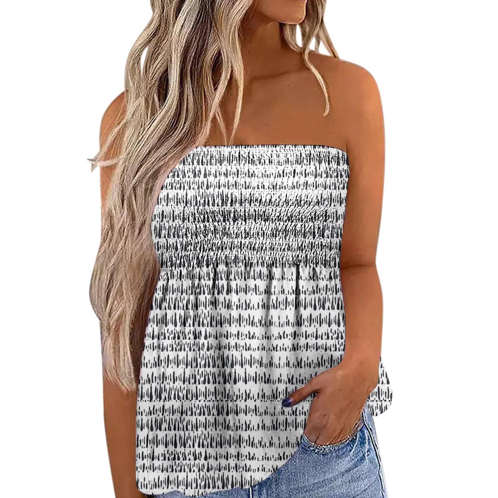 Women's Classic Summer Ribbed Tank Tops - Soft Loose Fit Wrap Chest Casual Tops for Everyday Wear & Evening Outfits