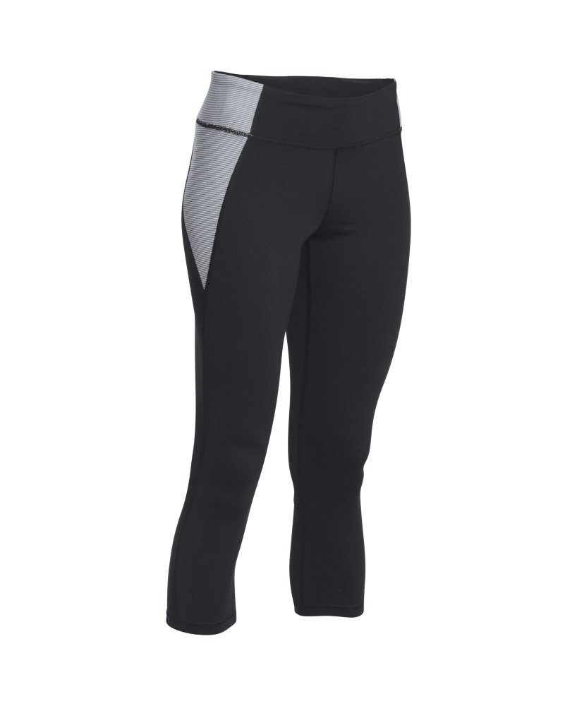 Under Armour Women's Mirror Color Block High-Waisted Workout Leggings - Yoga, Running & Gym Fitness Compression Pants for Active Lifestyle
