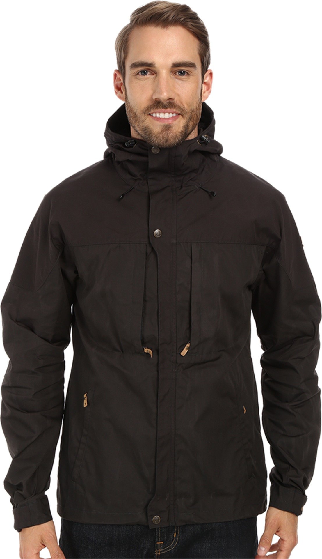 Fjallraven Men's Skogso Jacket - Waterproof Outdoor Jacket for Hiking, Camping & Travel - Lightweight Windbreaker with Hood