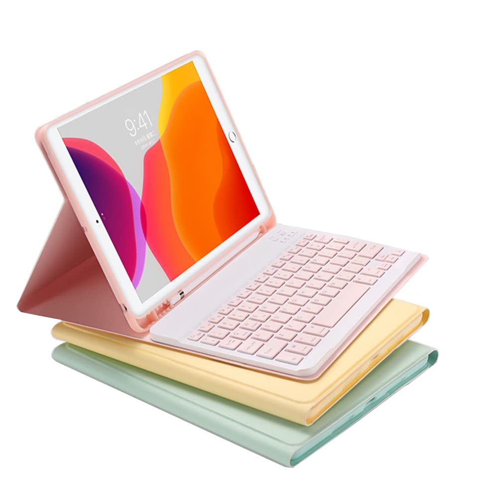 Wireless Bluetooth Keyboard Case for Fire HD 10 & Fire HD 10 Plus (11th Gen 2021) - Detachable Cute Sky Blue Cover - Perfect for Typing, Gaming & Productivity on Amazon Fire Tablet