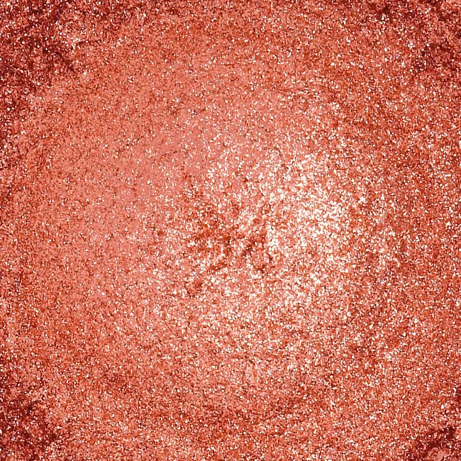 Metallic Sparkle Burnt Orange