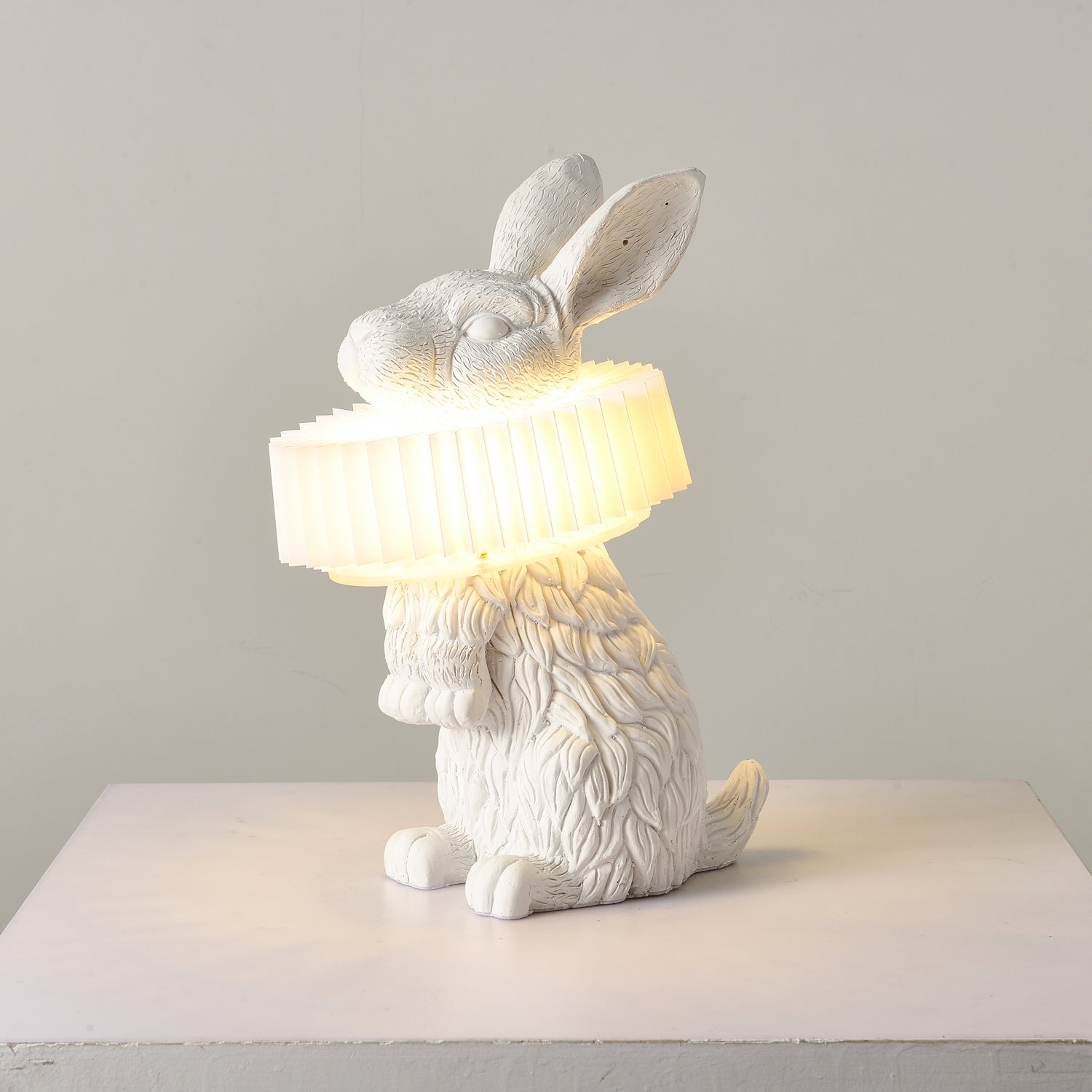Rabbit X Table Lamp - Modern LED Nightstand Light for Bedroom, Living Room & Office - Perfect for Reading, Relaxing & Decor