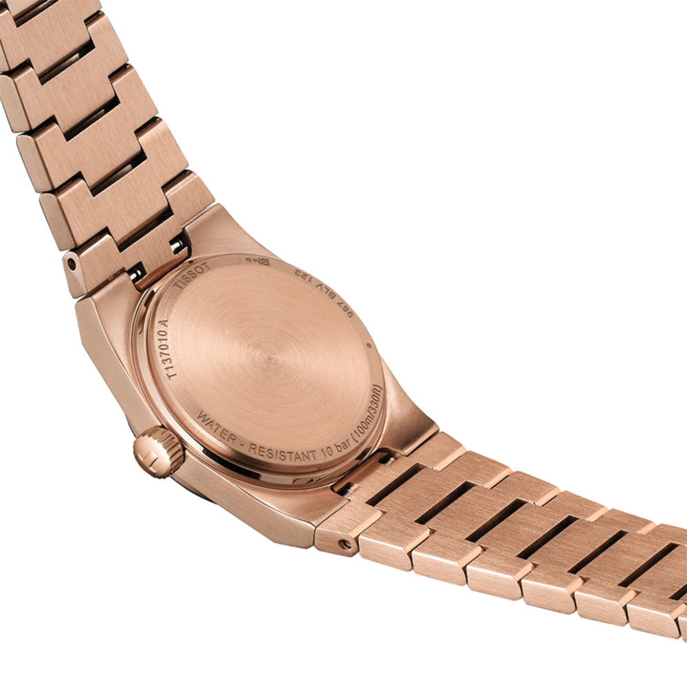 PRX Quartz Rose Gold PVD Coated 25mm Watch with Diamond Bracelet - Elegant Women's Dress Watch for Parties, Weddings & Special Occasions