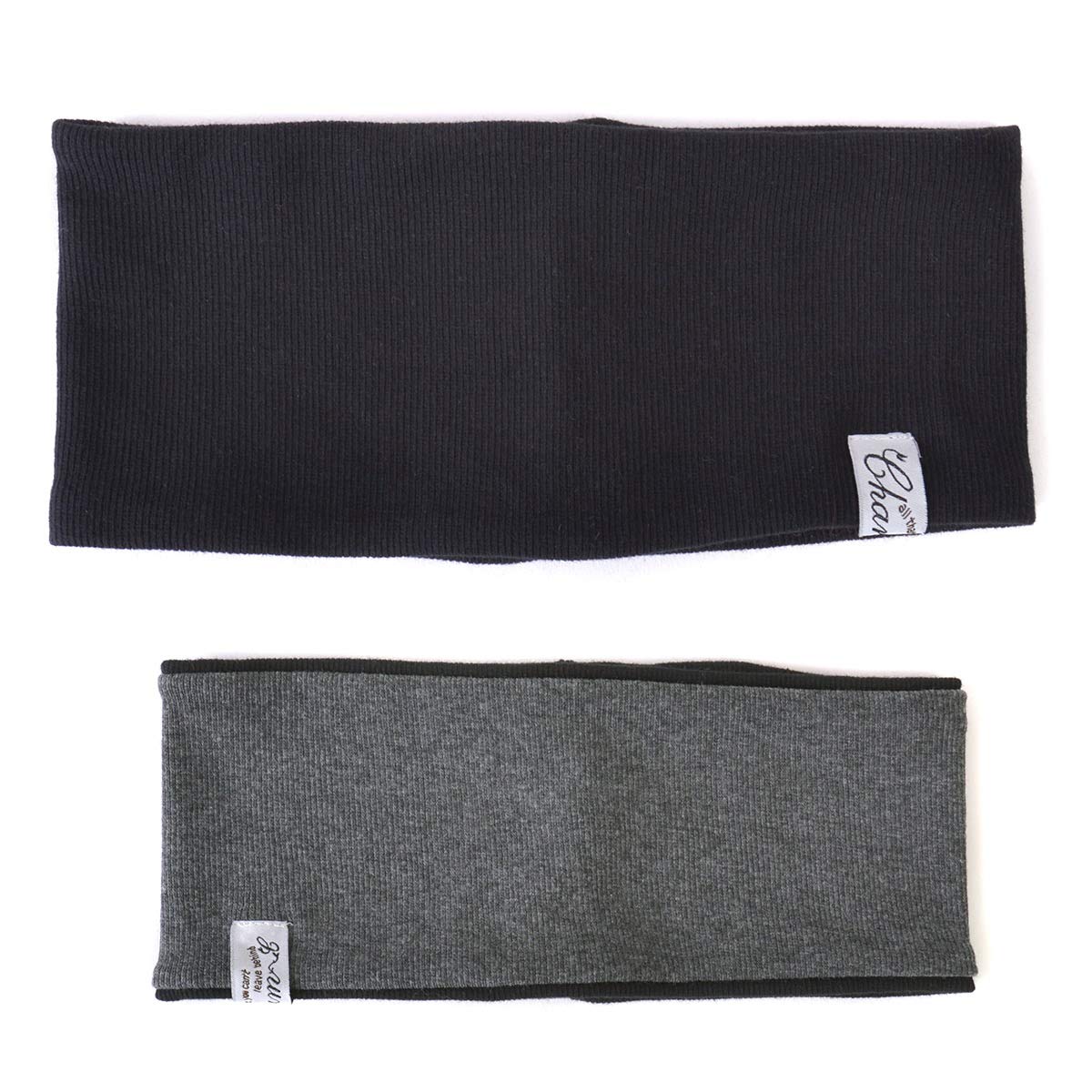 CHARM Headband & Wristband Set - Breathable Ribbed Cotton Sweatbands for Women & Men - Perfect for Workouts, Running, Tennis, Yoga & Gym - Stay Dry & Comfortable During Exercise