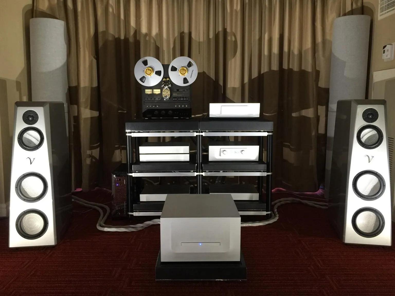 Critical Mass Systems Ultra Diamond Audio Rack - Premium Hi-Fi & Home Theater Equipment Stand for Enhanced Sound Quality & Stability