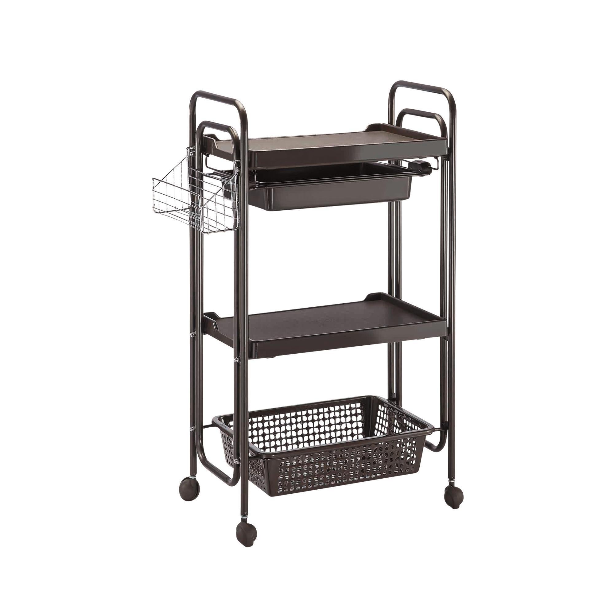 Professional Esthetician Trolley Cart - Portable Beauty Salon Storage Organizer with Wheels for Facial Tools, Skincare Products & Spa Supplies | Ideal for Home & Professional Use
