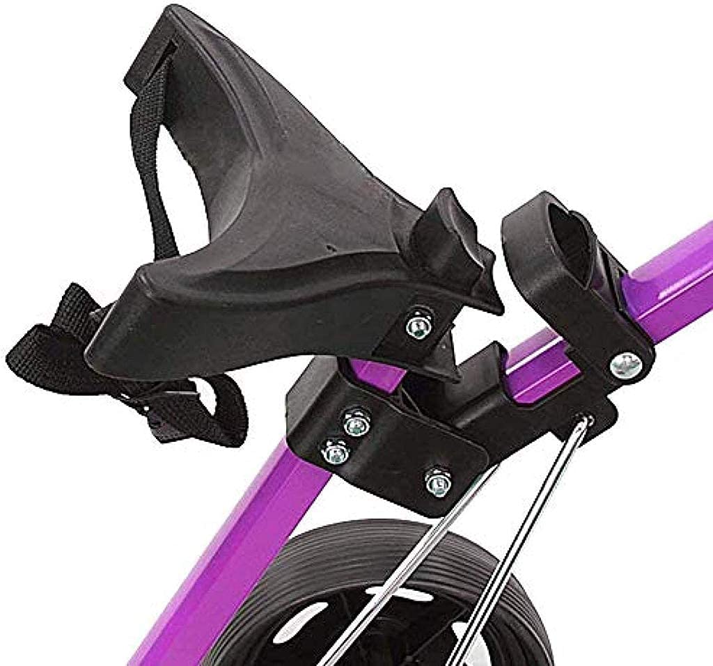 Lightweight Aluminum 2-Wheel Golf Push Cart - Foldable & Compact Golf Trolley with Storage | Perfect for Golf Course, Driving Range & Outdoor Sports | Durable Pull Caddy Cart for Easy Transport