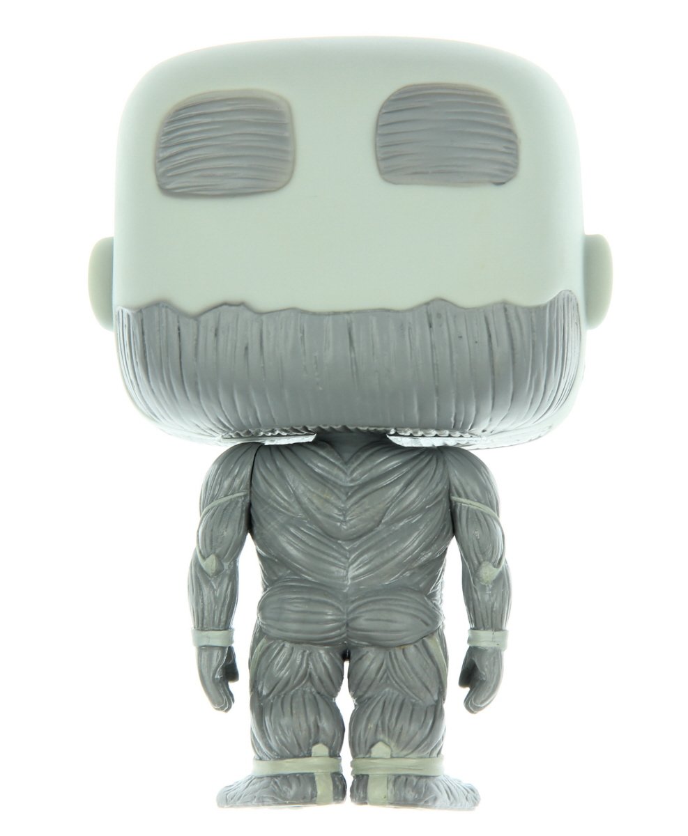 Funko POP Anime: Attack on Titan - 6-Inch Colossal Titan Collectible Vinyl Figure - Exclusive Greyscale Edition - Perfect for Anime Fans, Display & Gift Giving