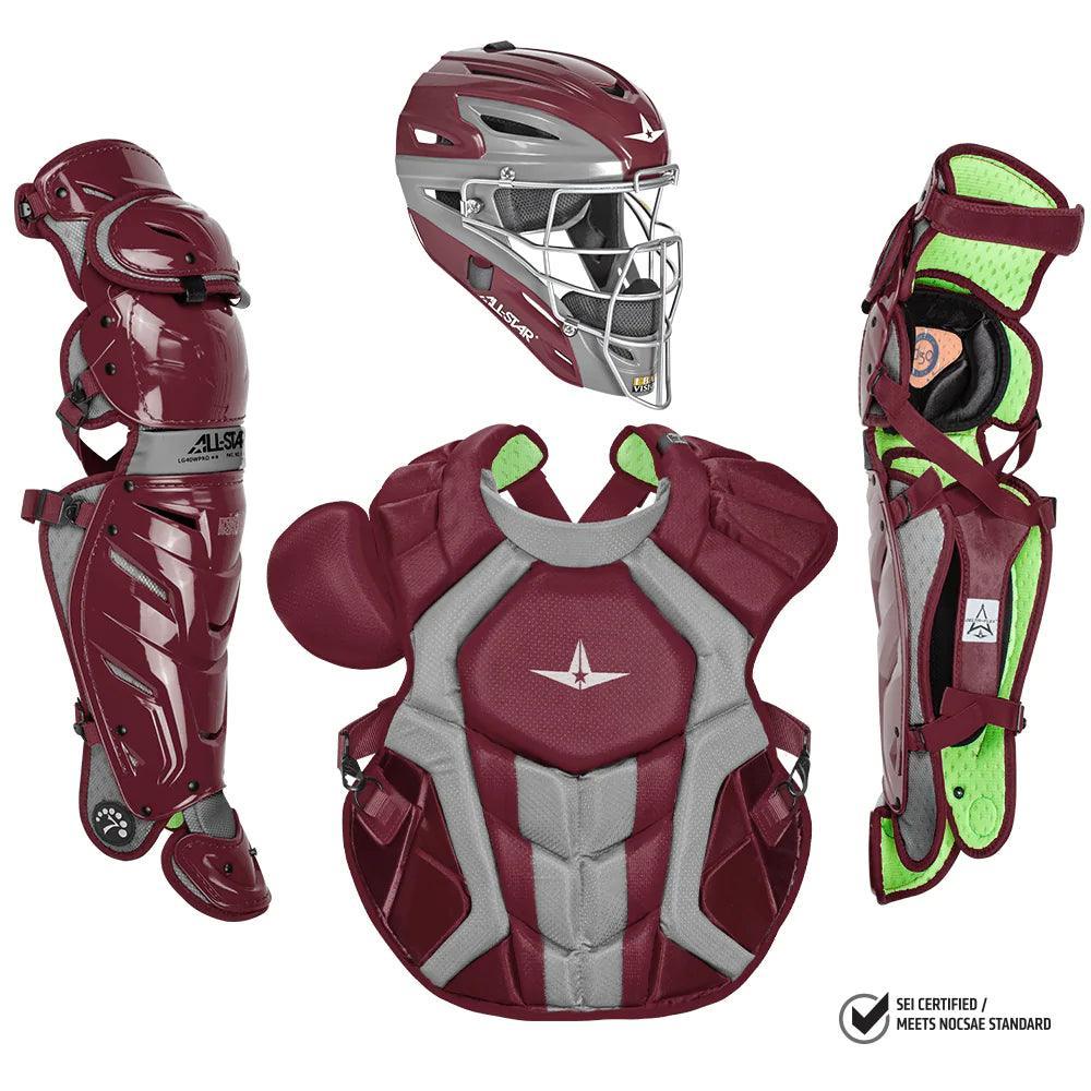 All Star S7 AXIS Adult Catcher's Kit - NOCSAE Approved Baseball Gear for Catchers | Perfect for Training, Games & Professional Use