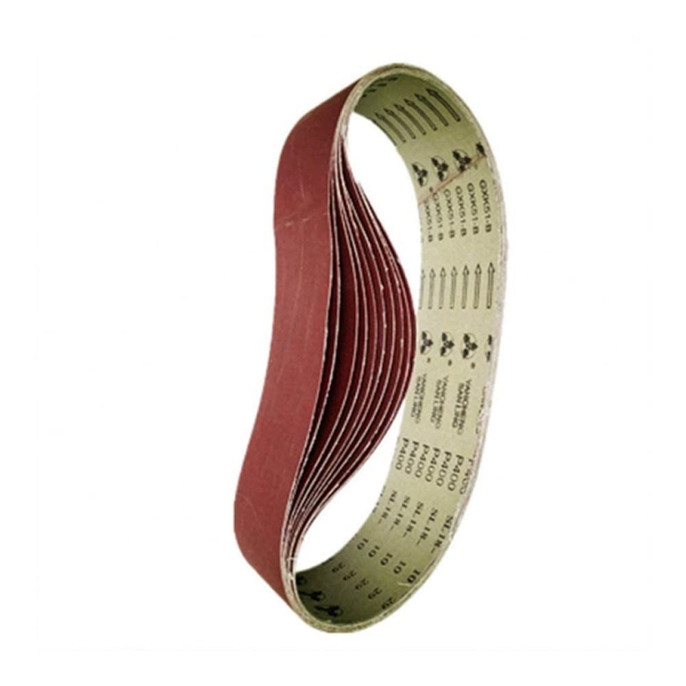 5Pcs 915x100mm 40-1000 Grit Sanding Belts for Metal Grinding & Polishing - Aluminum Oxide Abrasive Belt Assortment - Ideal for Belt Sanders, Woodworking & Metalworking Projects (P60 Grit)