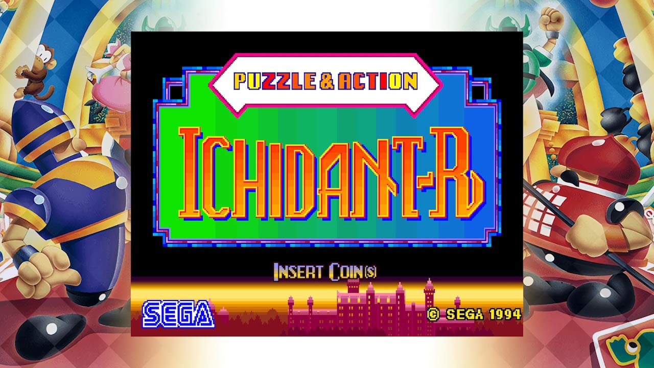 SEGA AGES Ichidant-R Standard Edition - Nintendo Switch Digital Download Code | Classic Arcade Puzzle Game for Family & Party Fun