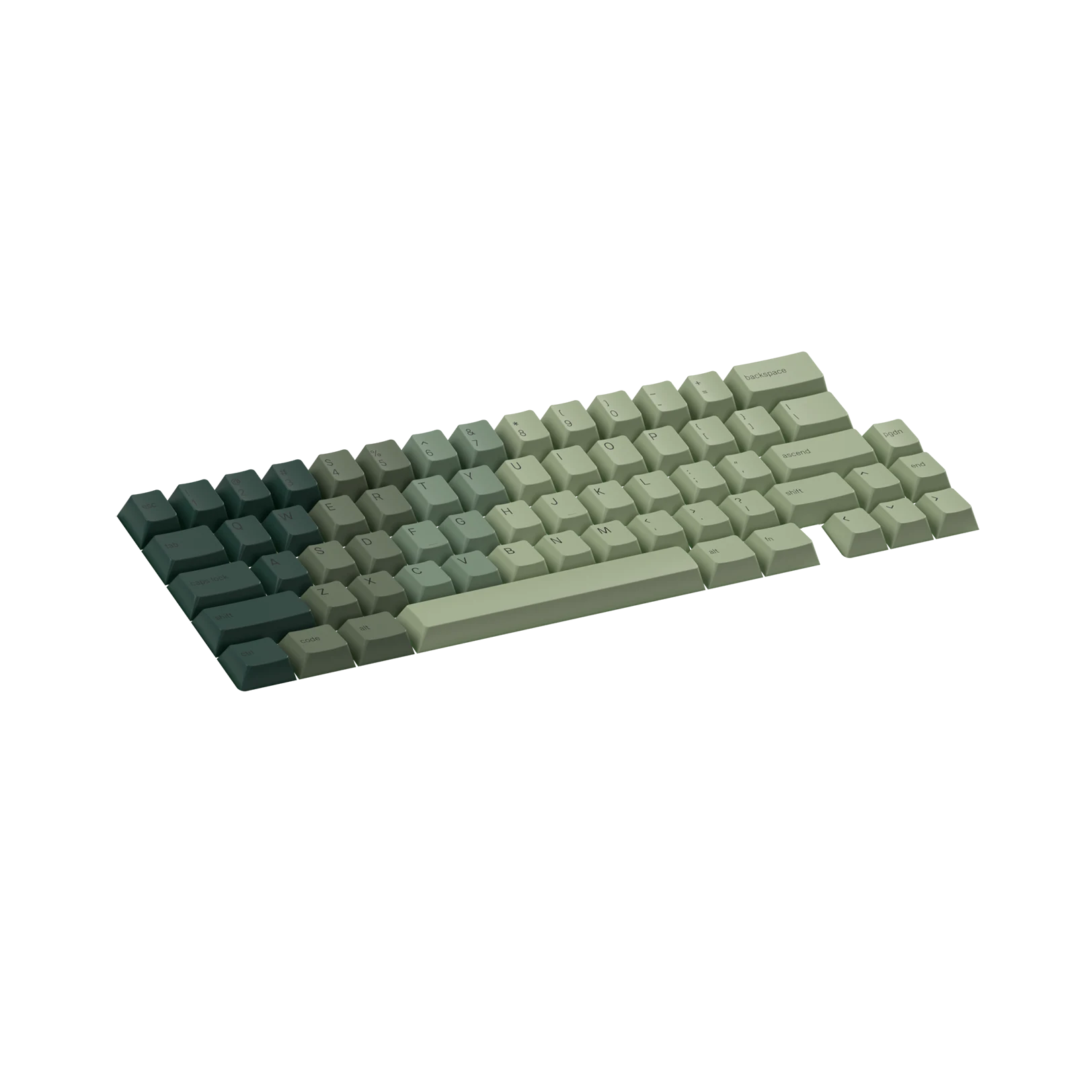 Alpine Forest Keycaps for Mechanical Keyboards - Custom Cherry MX Keycap Set for Gaming & Typing - Perfect for PC, Mac & Laptop Enthusiasts