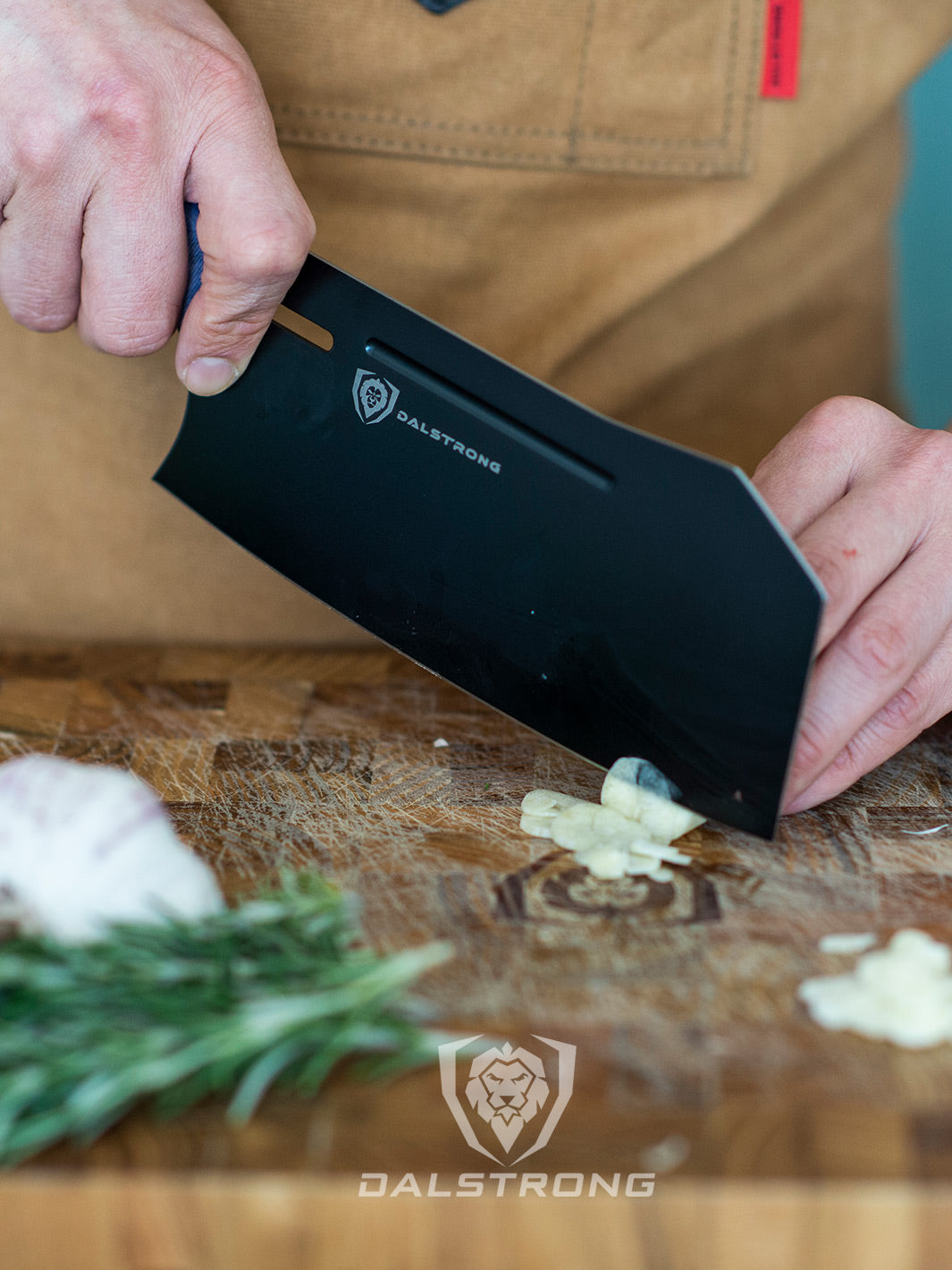 Delta Wolf Series 7-Inch Cleaver Knife by Dalstrong - Premium Kitchen Knife for Meat, Vegetables & Heavy-Duty Chopping - Perfect for Chefs & Home Cooks