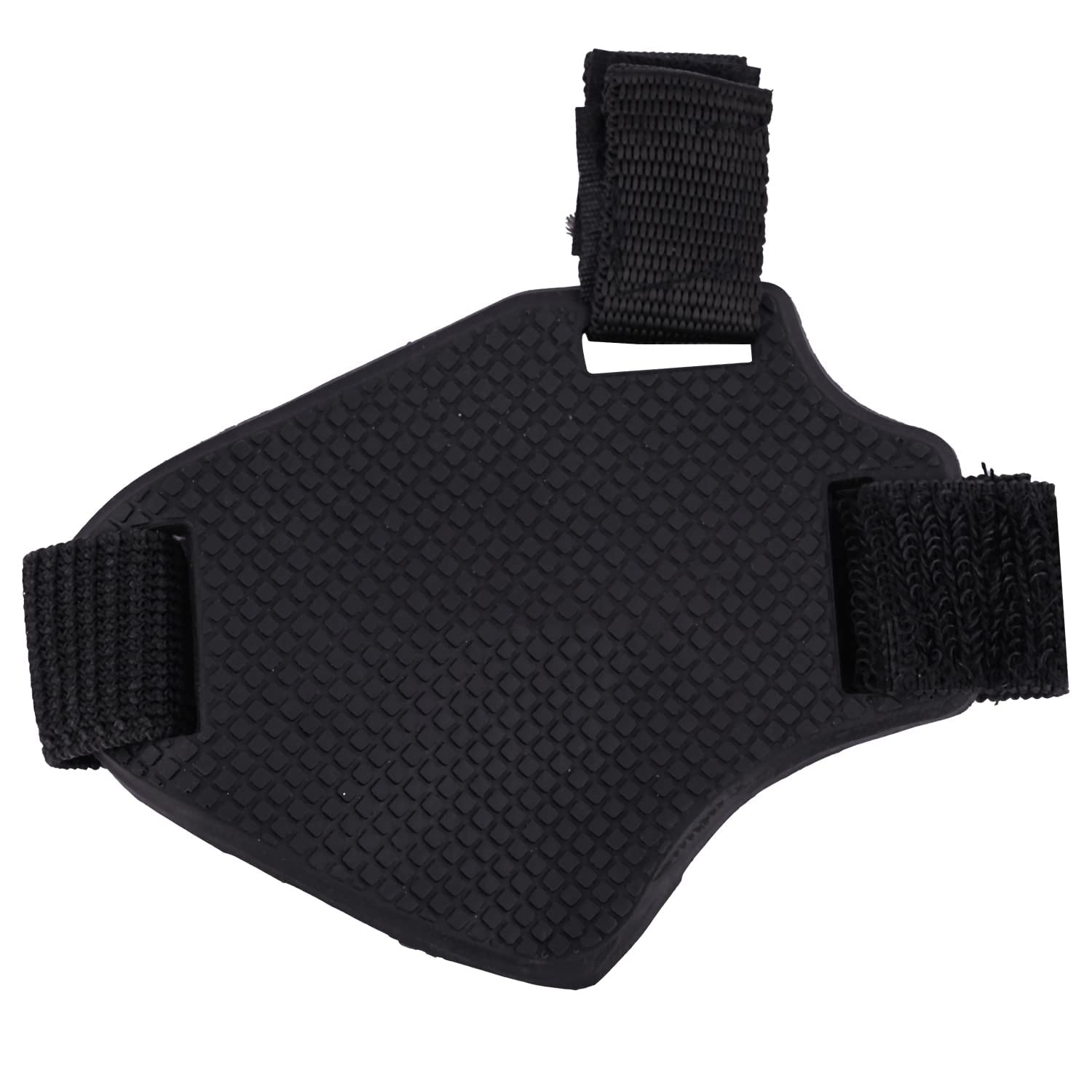 Allextreme EXFS02 Motorcycle Gear Shift Shoe Protector - Black Scuff Mark Protection Cover for Bikes & Riding | Prevent Scratches on Boots & Footwear During Commuting & Road Trips