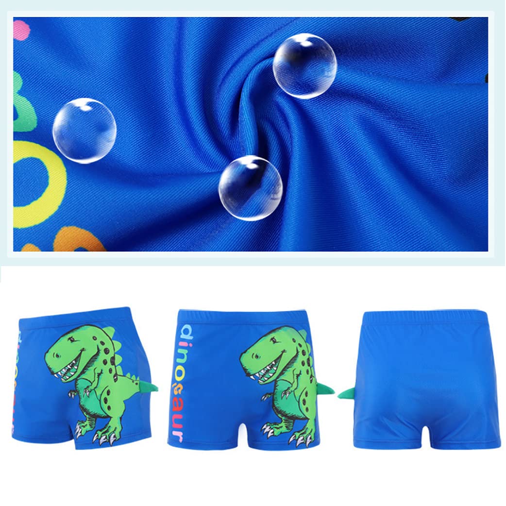 Dinosaur Boys Swim Shorts 2-Pack for Kids 2-11 Years - Beach & Pool Swimwear