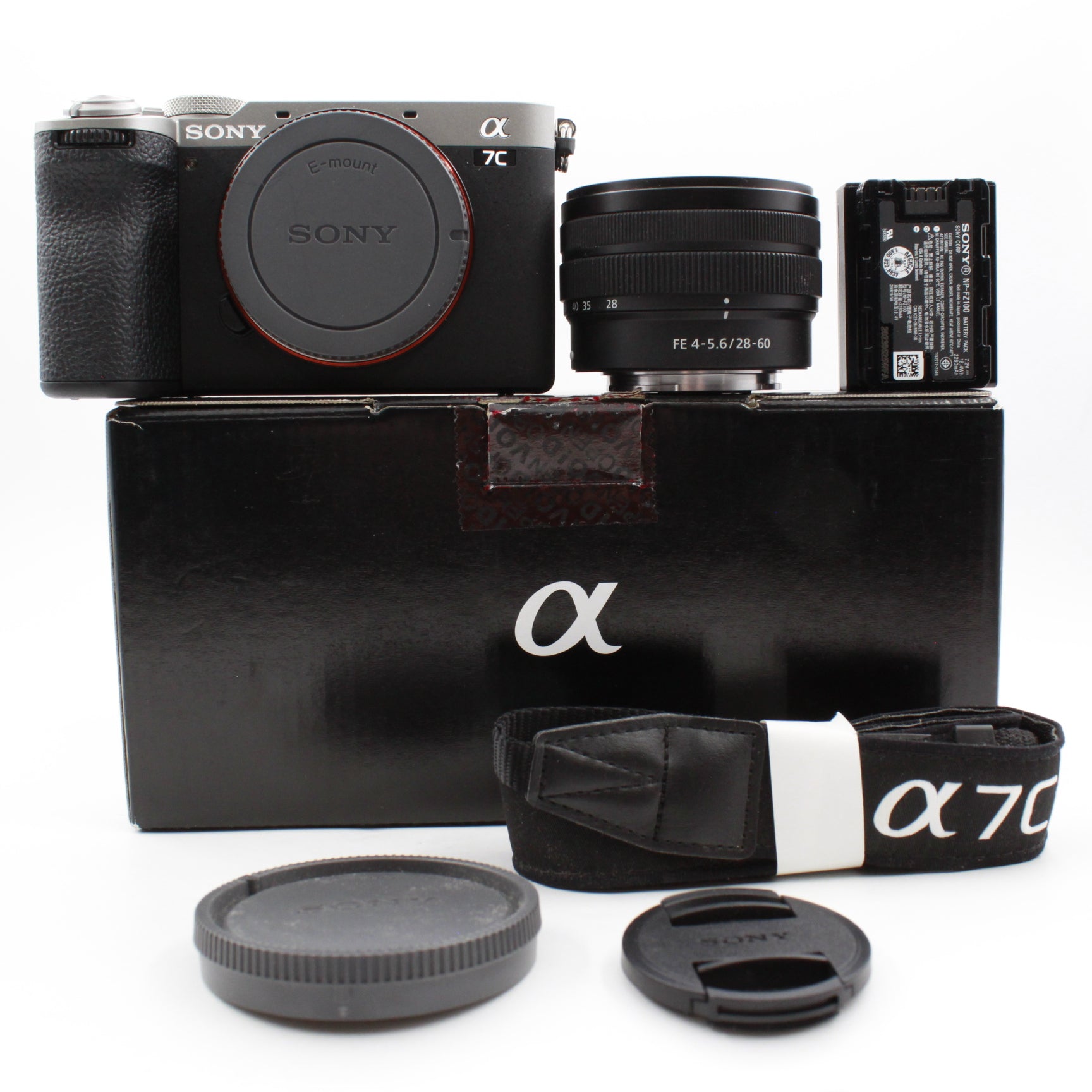 Open Box Excellent Condition Sony a7C II Mirrorless Digital Camera with FE 28-60mm f/4-5.6 Lens (Silver) - Perfect for Travel Photography, Vlogging & Street Shooting