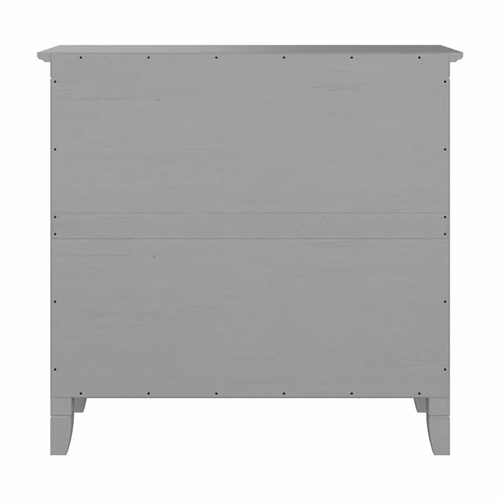 UrbanPro Small 2 Shelf Bookcase in Cape Cod Gray - Engineered Wood Book Shelf for Living Room, Bedroom, Office - Compact Storage Solution for Books, Decor & Essentials