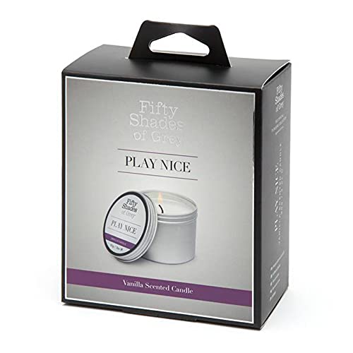 Fifty Shades Play Nice Vani Candle 90g - Premium Scented Massage Candle for Couples, Romantic Gifts for Adults - Perfect for Sensual Massage, Aromatherapy & Intimate Moments